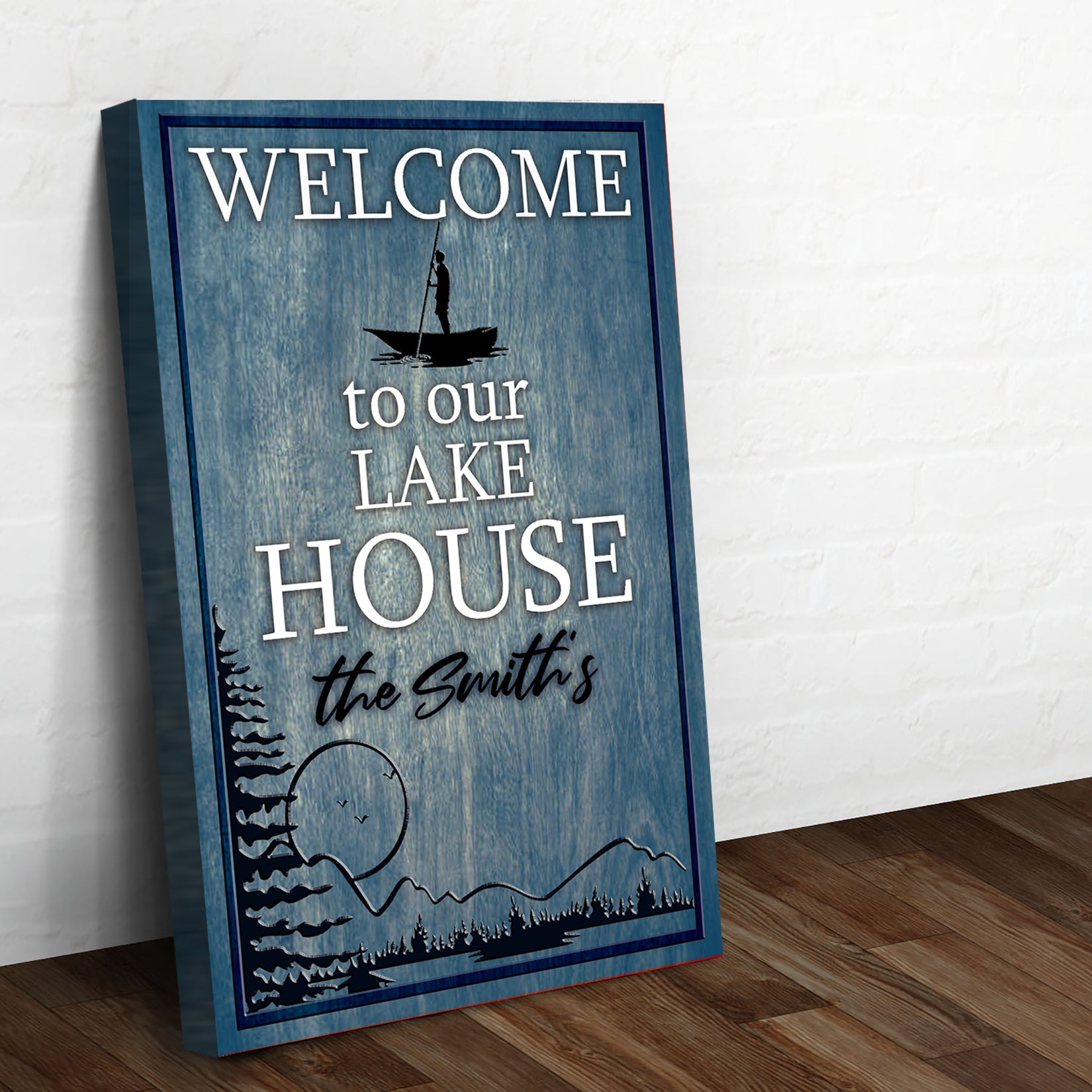 Welcome To Our Lake House Sign on sale at MyriadMart