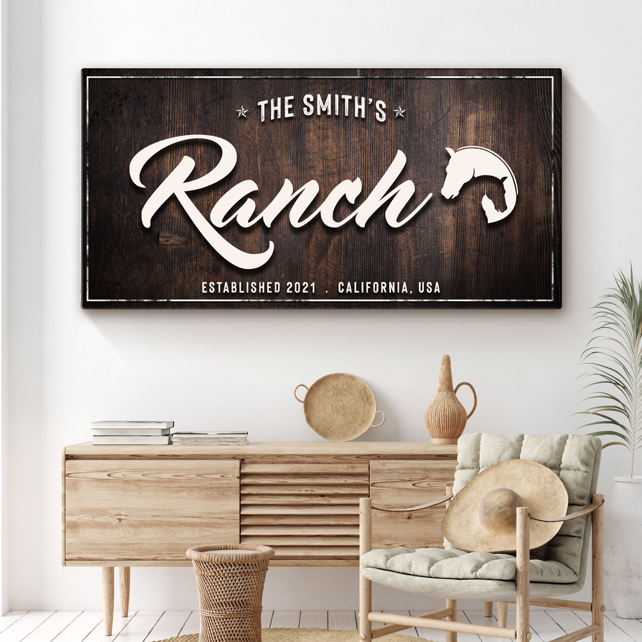 Family Ranch Sign on sale at MyriadMart