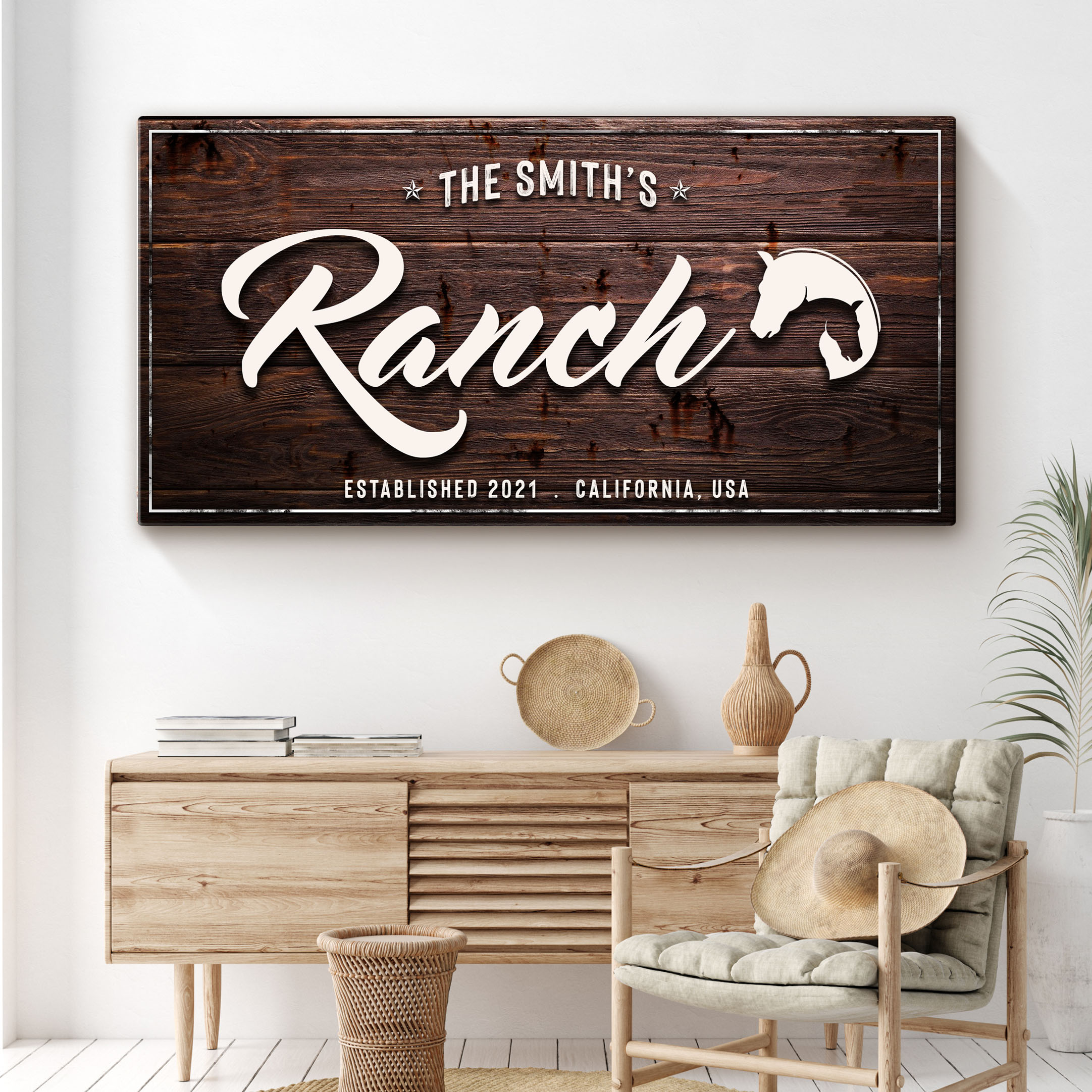 Family Ranch Sign on sale at MyriadMart