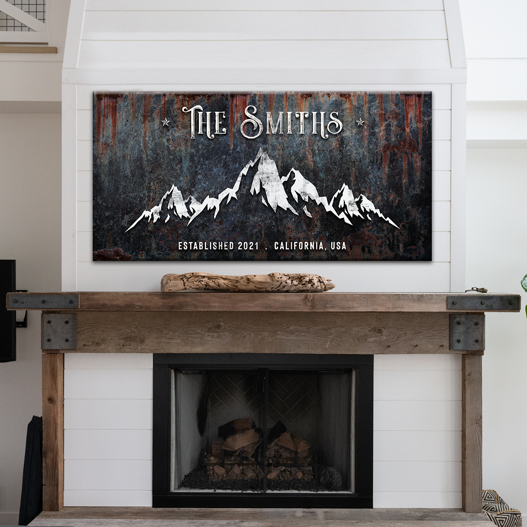 Family Mountain Home Sign III on sale at MyriadMart
