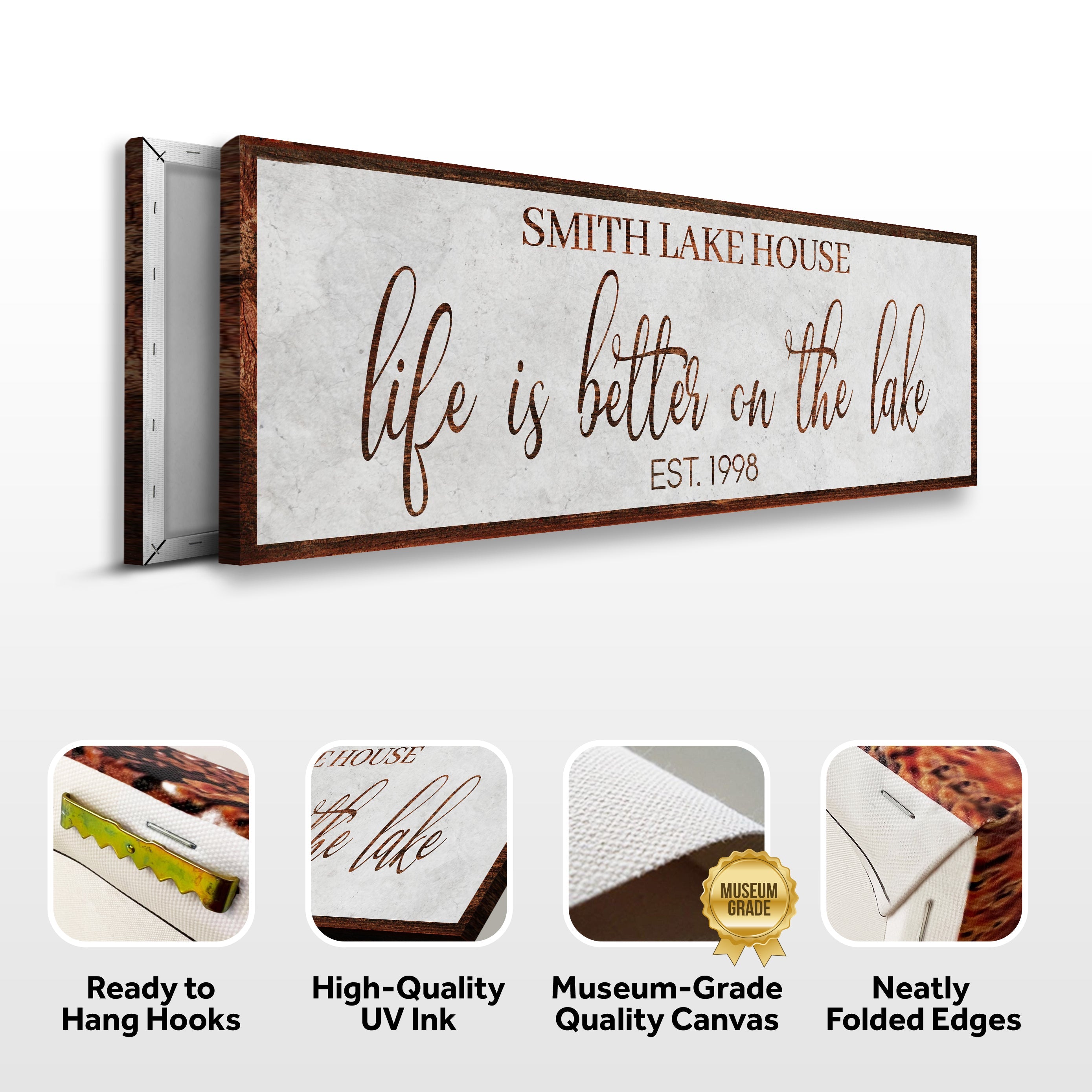 Life Is Better On The Lake Sign II on sale at MyriadMart
