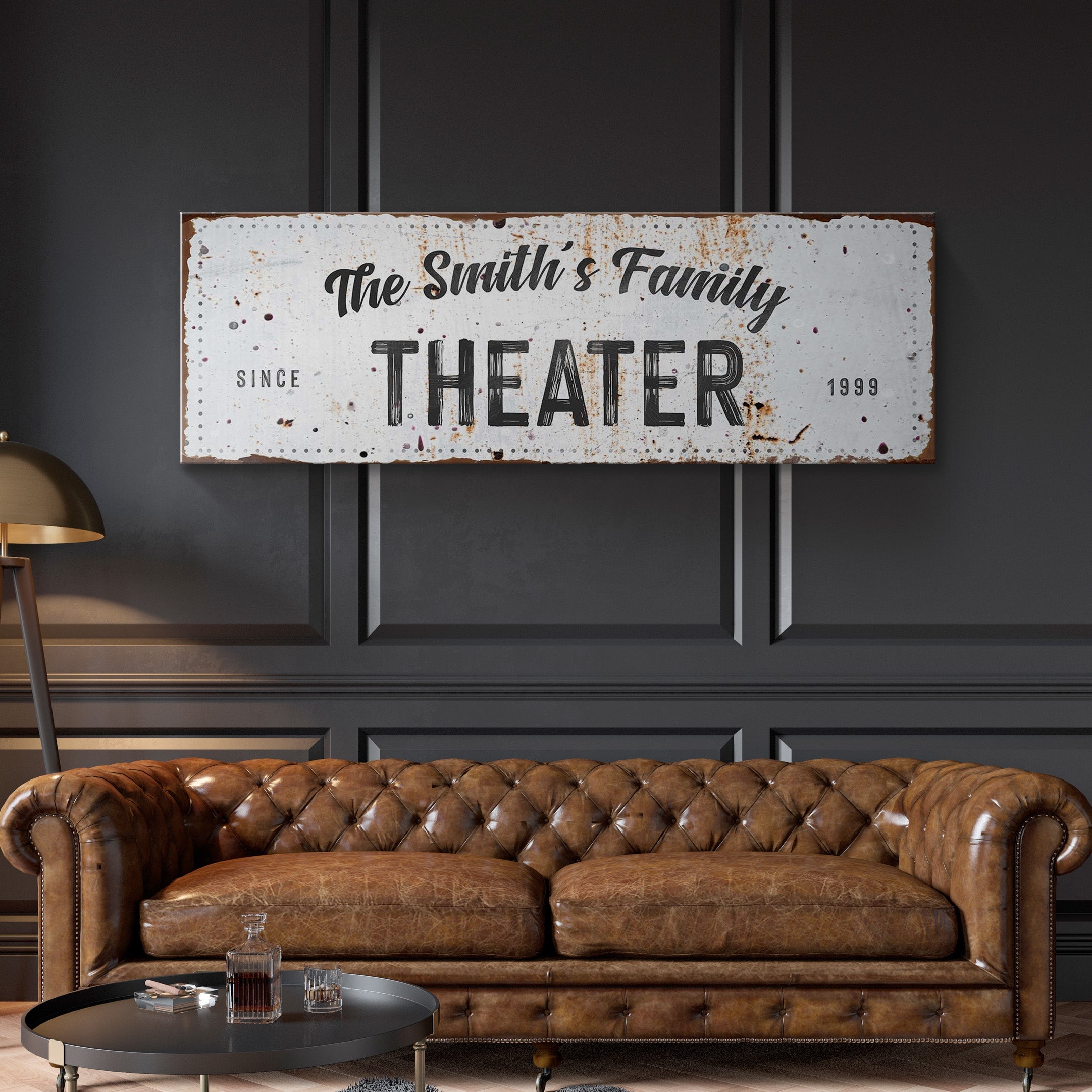 Family Theater Sign on sale at MyriadMart