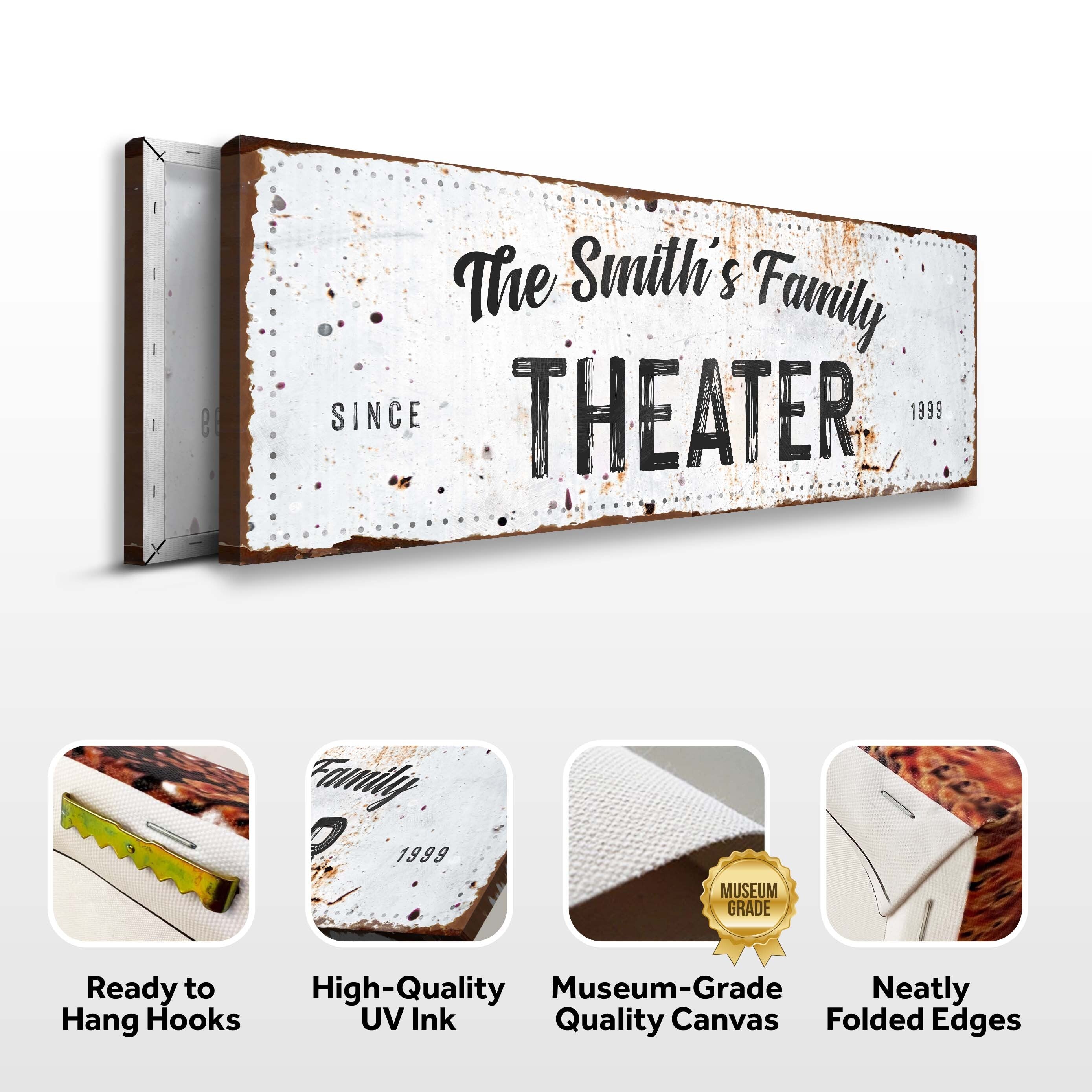 Family Theater Sign on sale at MyriadMart
