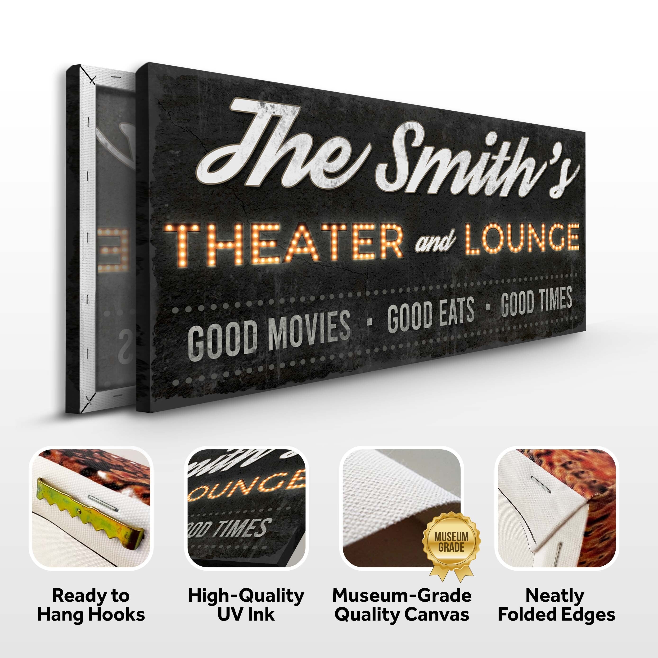 Family Theater and Lounge Sign III on sale at MyriadMart