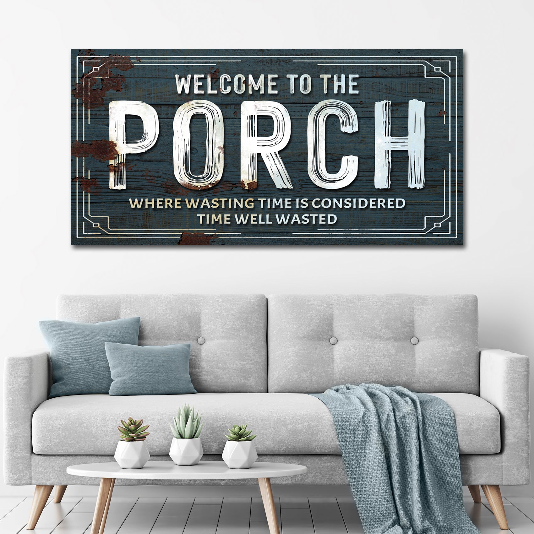 Welcome To The Porch Sign on sale at MyriadMart
