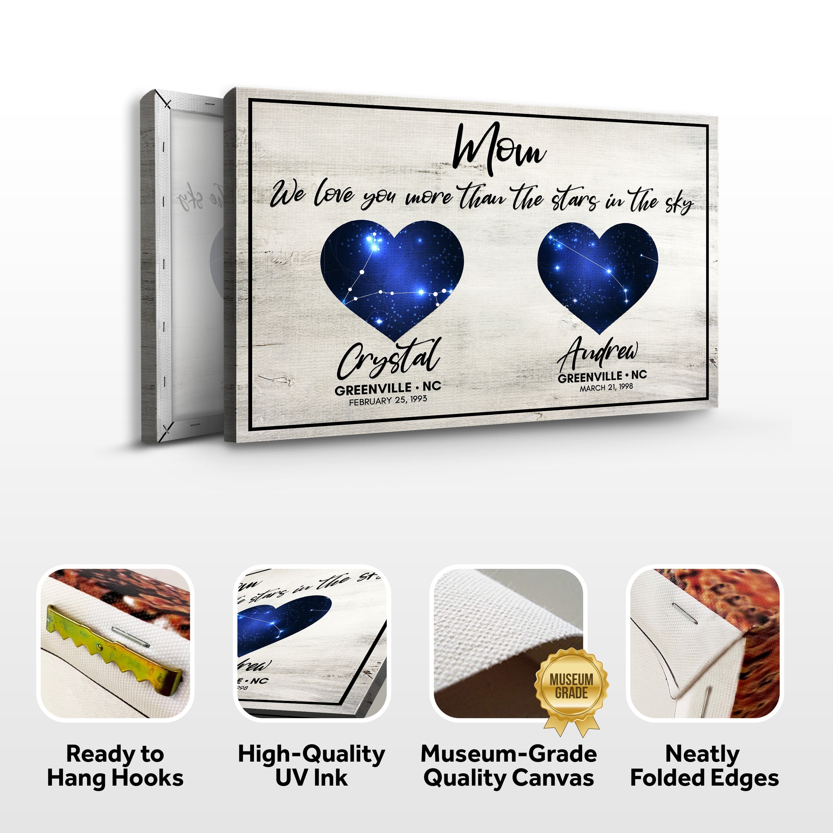 We Love You More Than The Stars In The Sky Sign on sale at MyriadMart