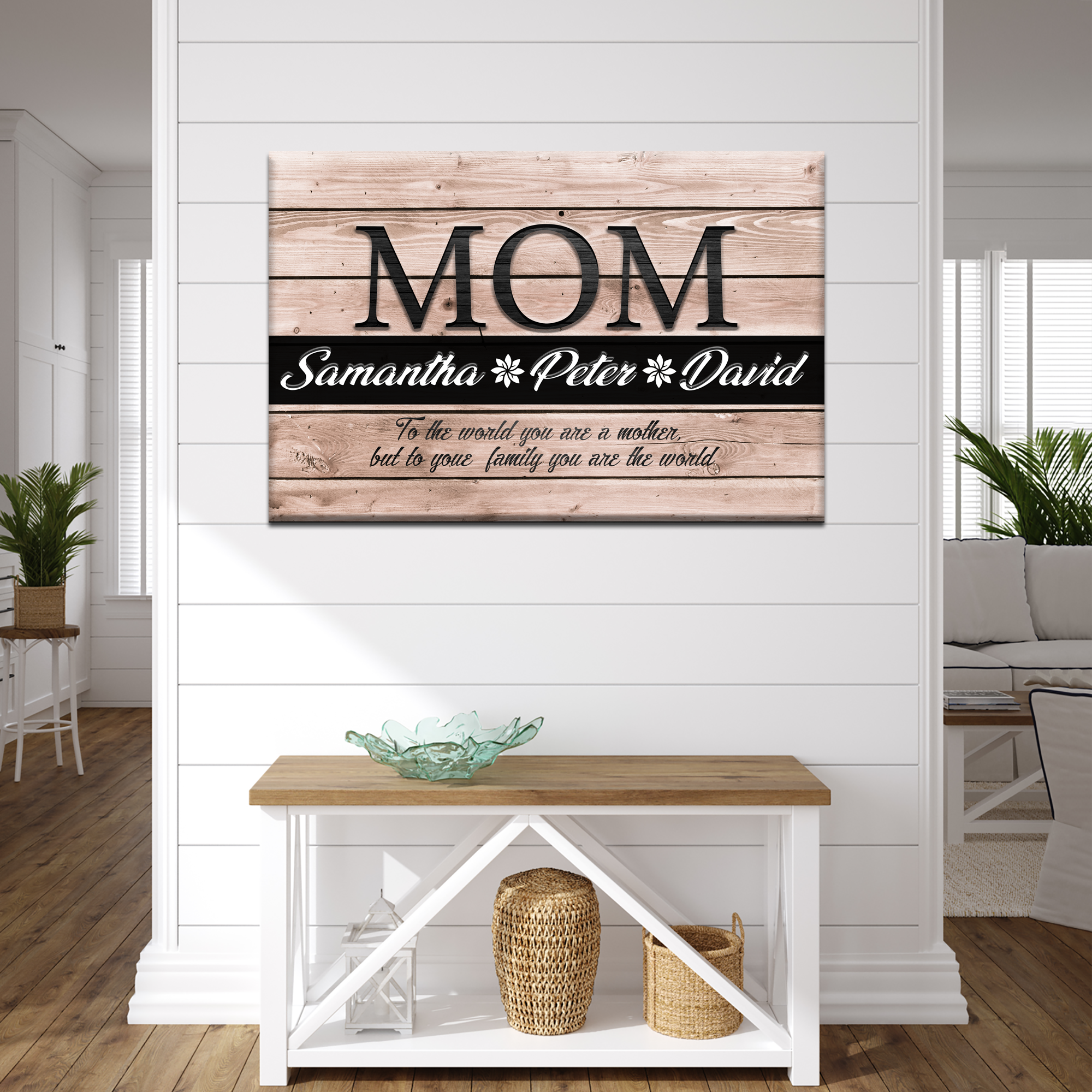 You Are the World, Mom Sign on sale at MyriadMart