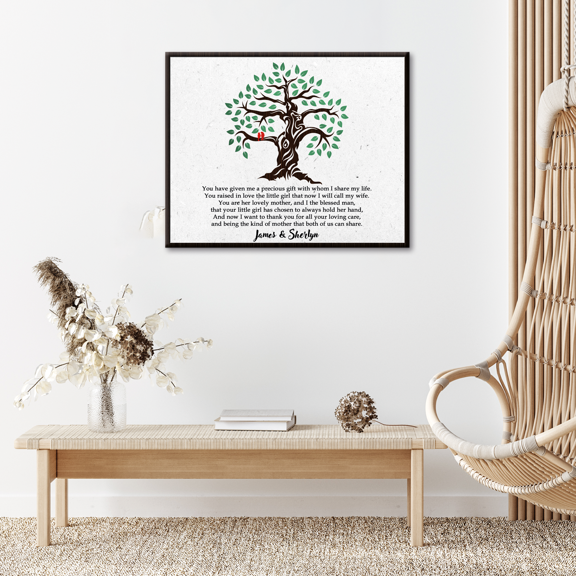 Thank You, Mother-in-Law Sign on sale at MyriadMart