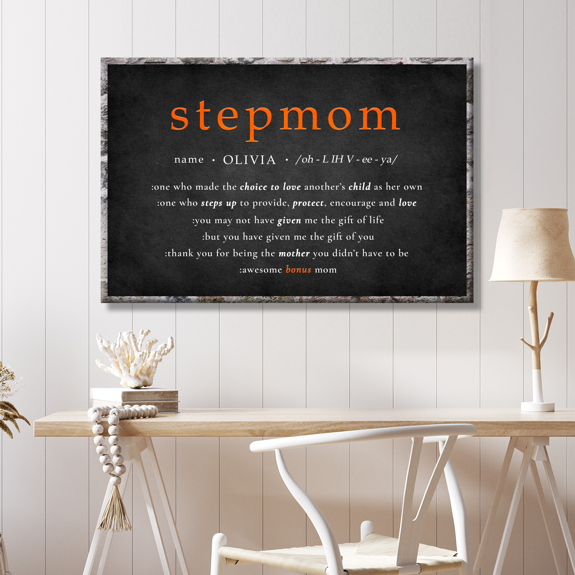 Thank You, Stepmom Sign on sale at MyriadMart