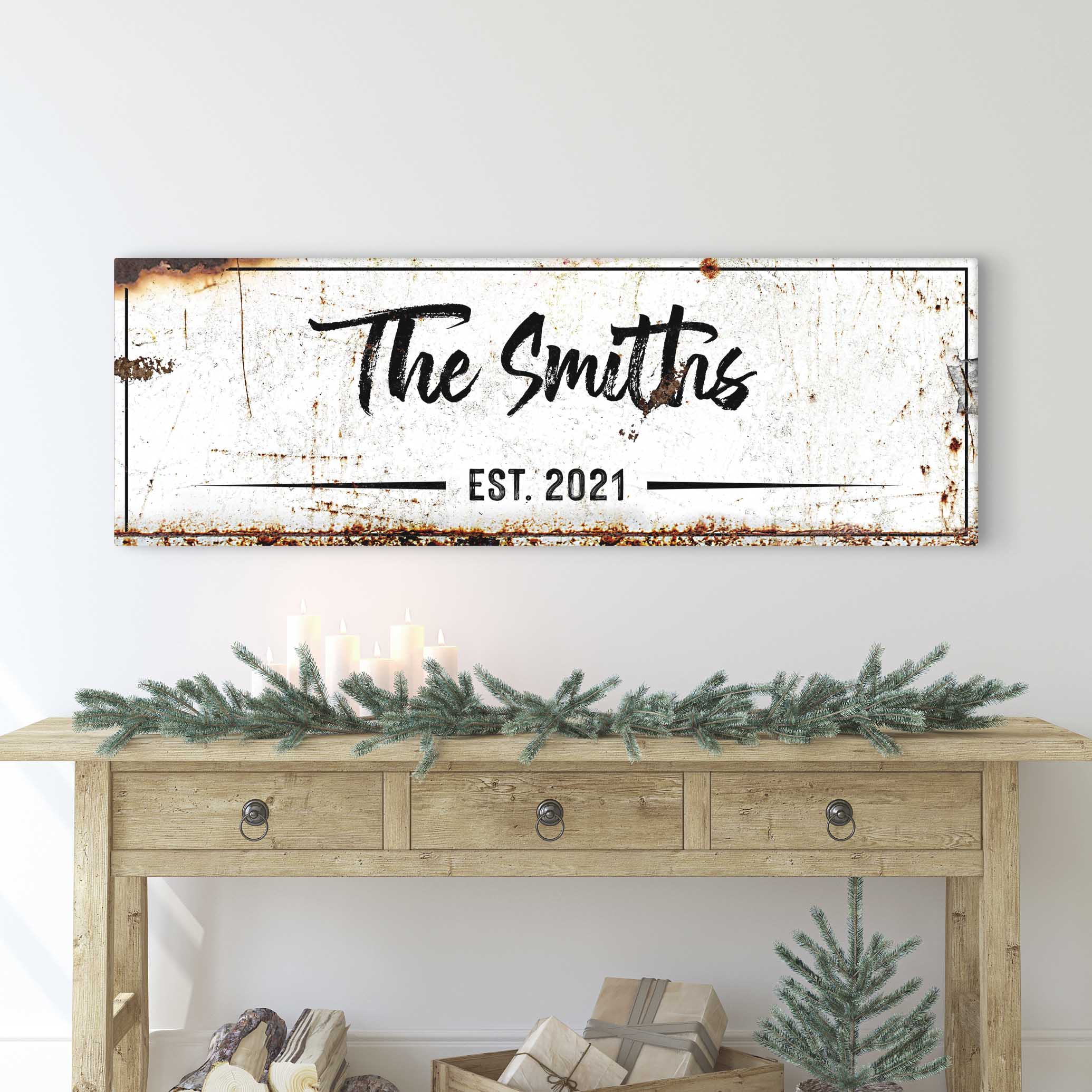 Family Rustic Sign on sale at MyriadMart