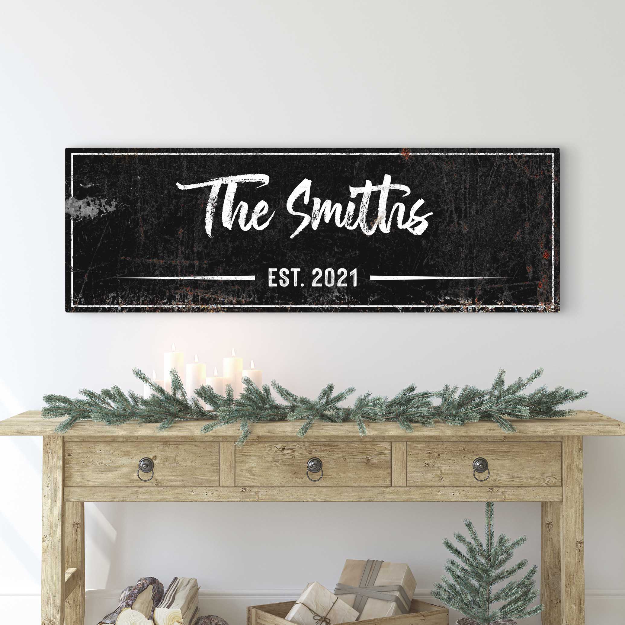 Family Rustic Sign on sale at MyriadMart
