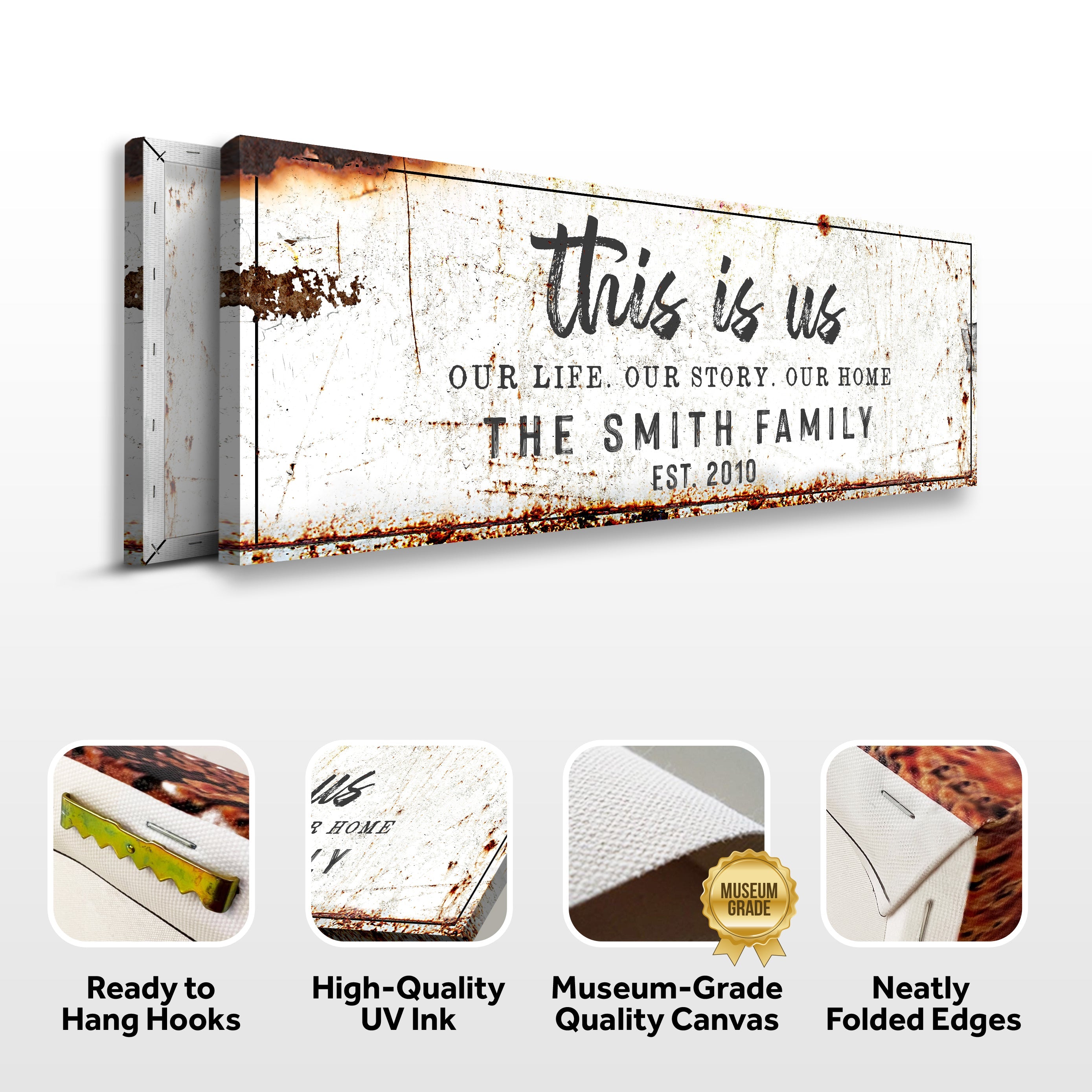This Is Us Rustic Sign on sale at MyriadMart