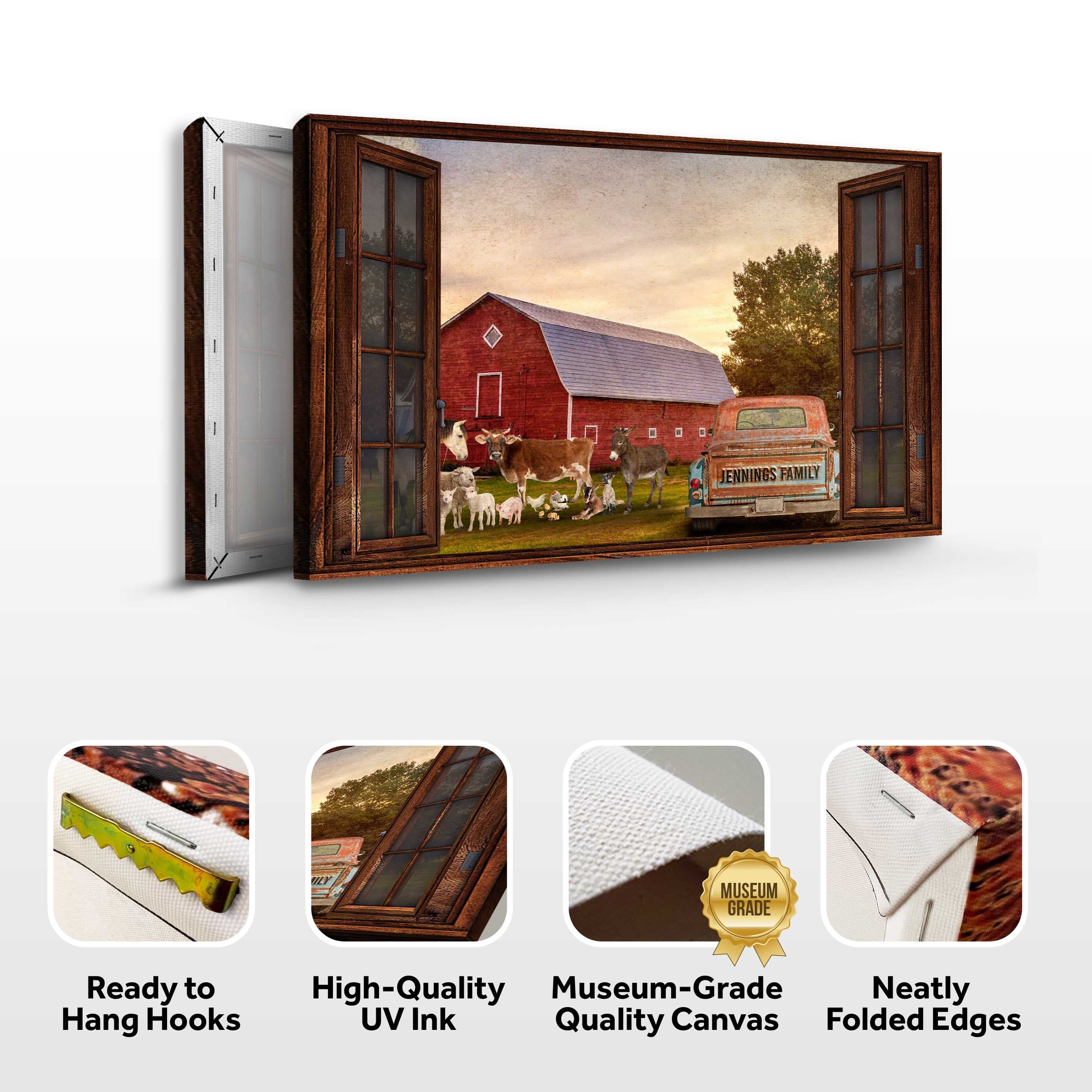 Family Farmhouse Sign on sale at MyriadMart