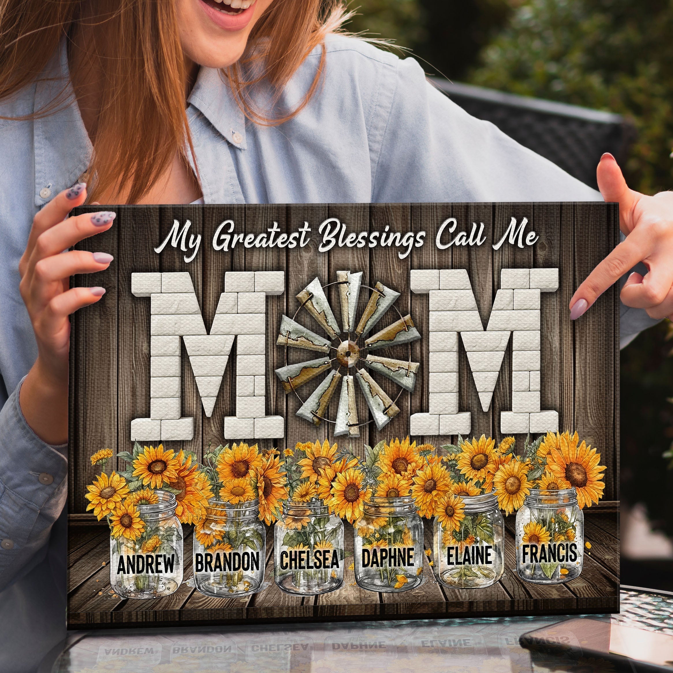 Mother's Day My Greatest Blessings Call Me Mom on sale at MyriadMart