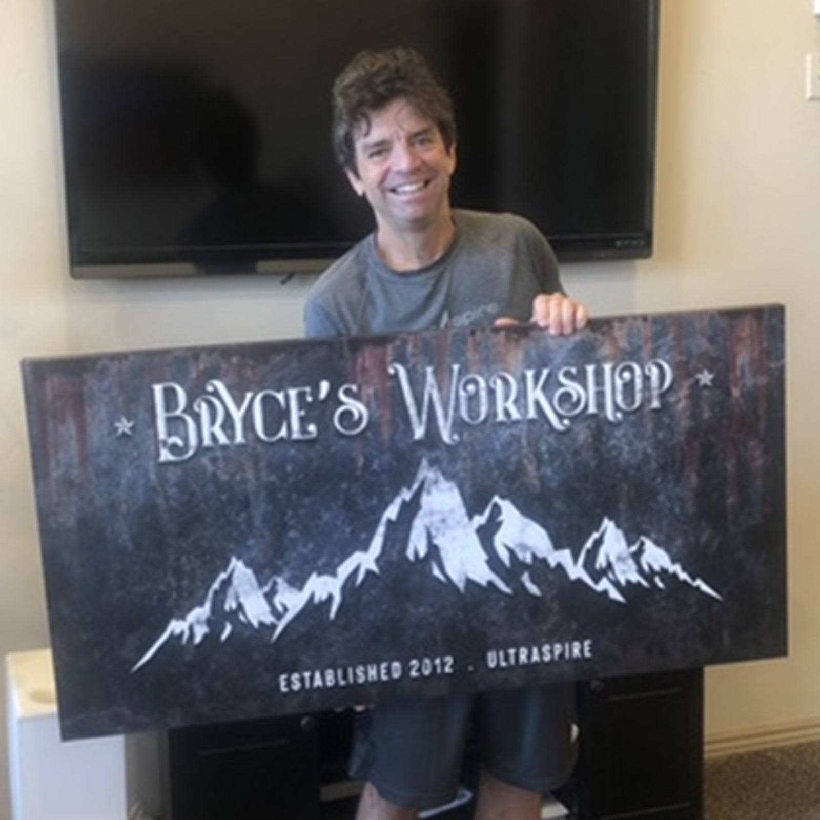 Family Mountain Home Sign on sale at MyriadMart