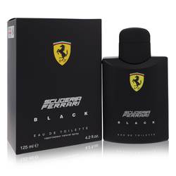 Ferrari Scuderia Black Eau De Toilette Spray By Ferrari - MyriadMart