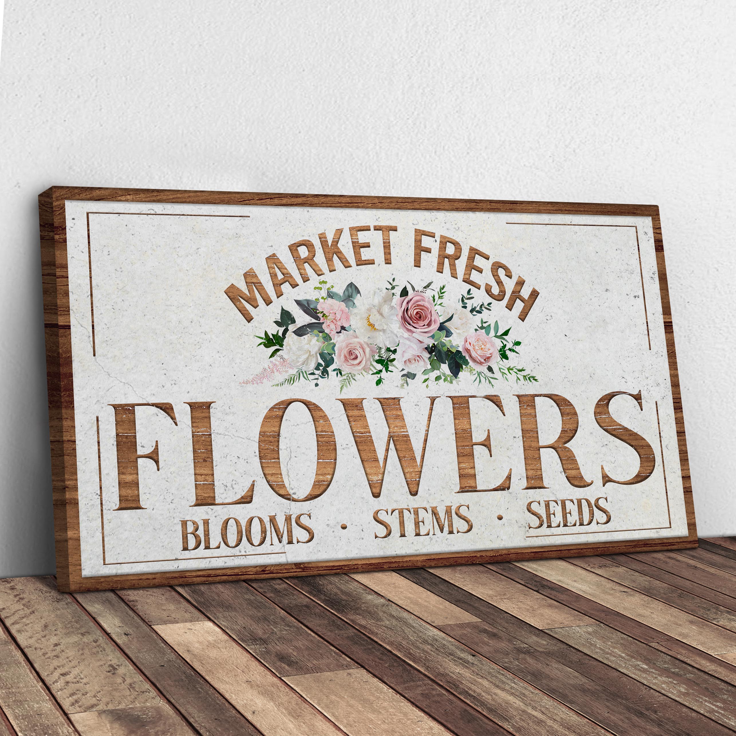 Fresh Flower Market Sign II on sale at MyriadMart