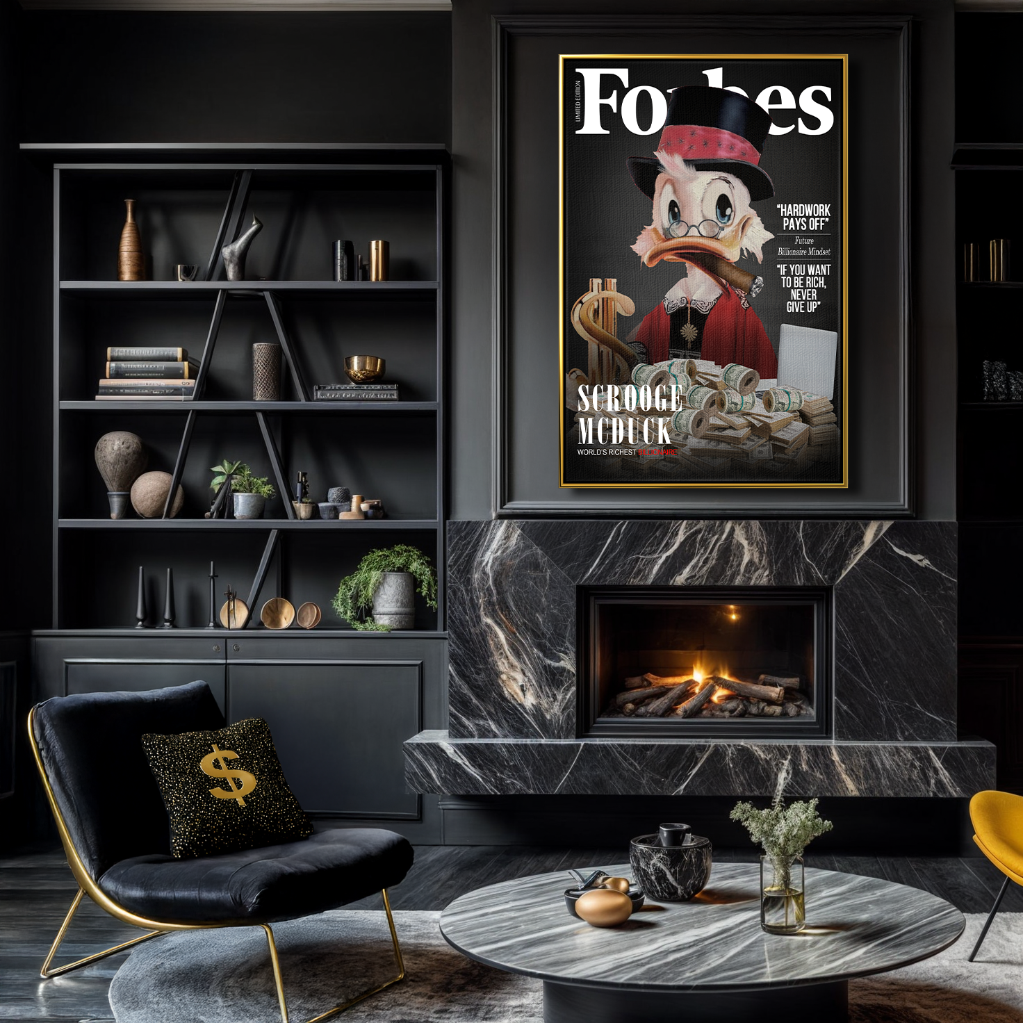 Personalized Billionaire Forbes Sign on sale at MyriadMart