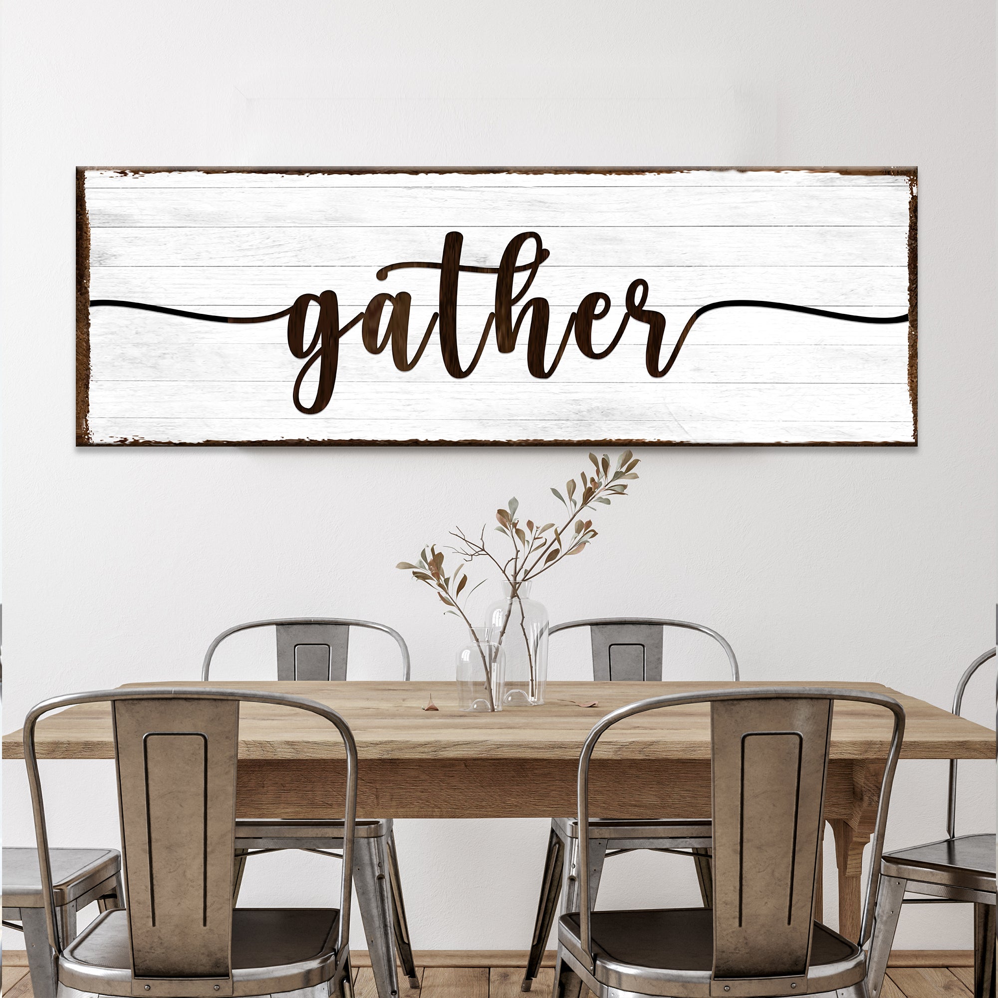 Gather Wall Art Sign II on sale at MyriadMart