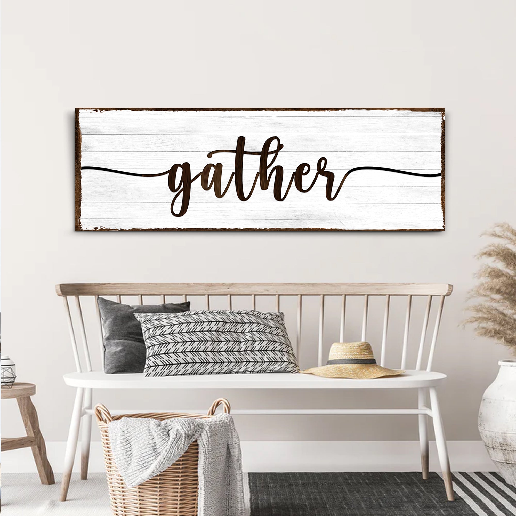 Gather Wall Art Sign II on sale at MyriadMart