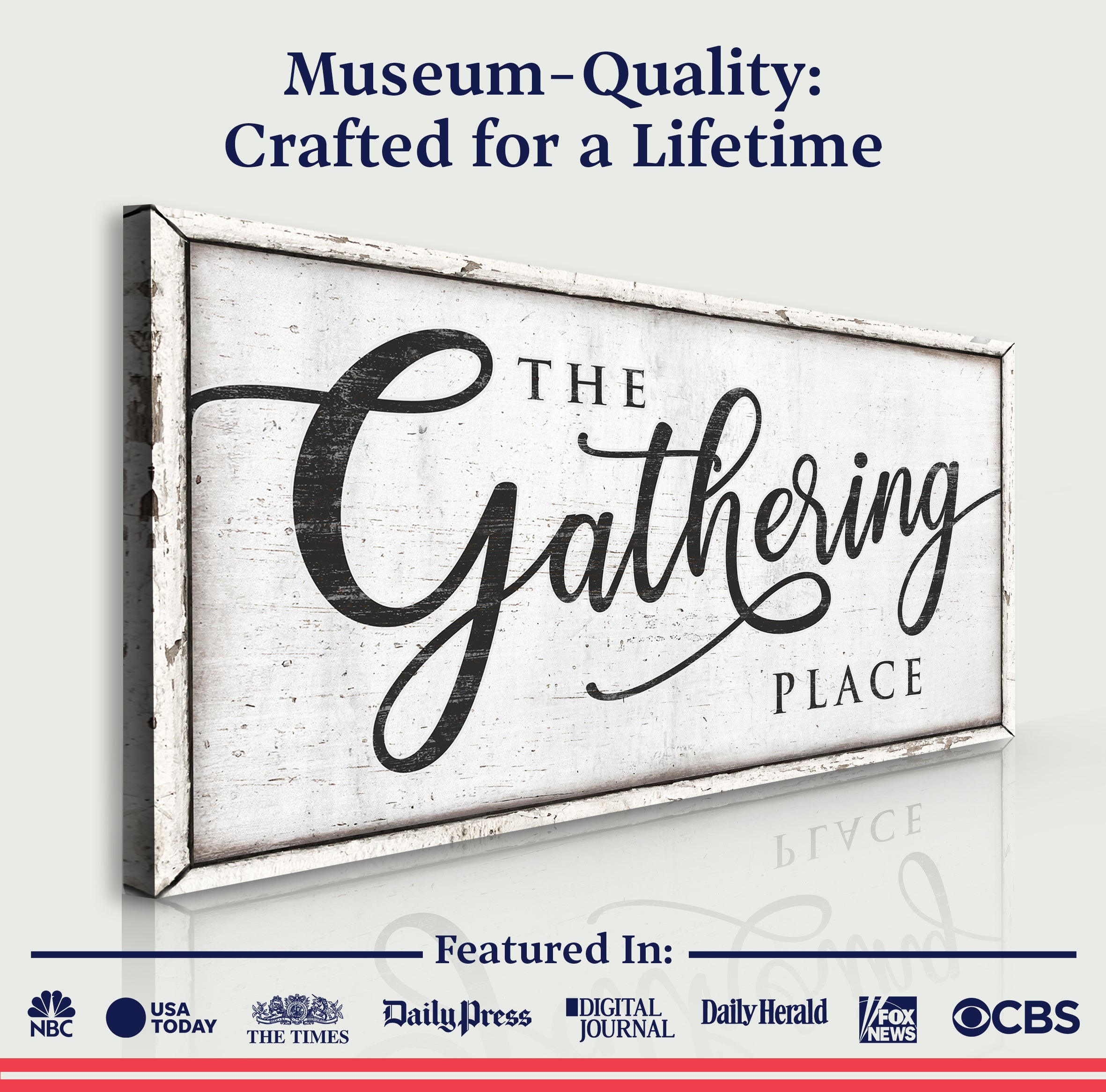 The Gathering Place Sign II on sale at MyriadMart