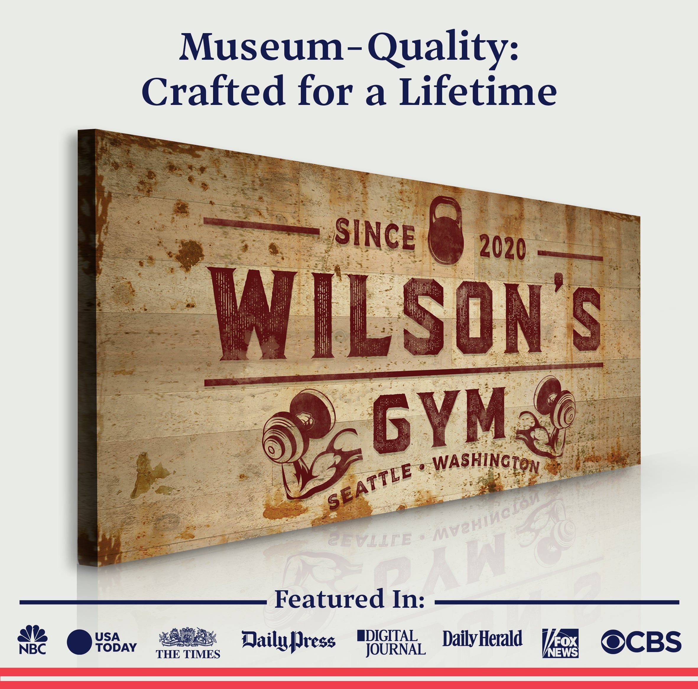 Gym Sign XIV on sale at MyriadMart