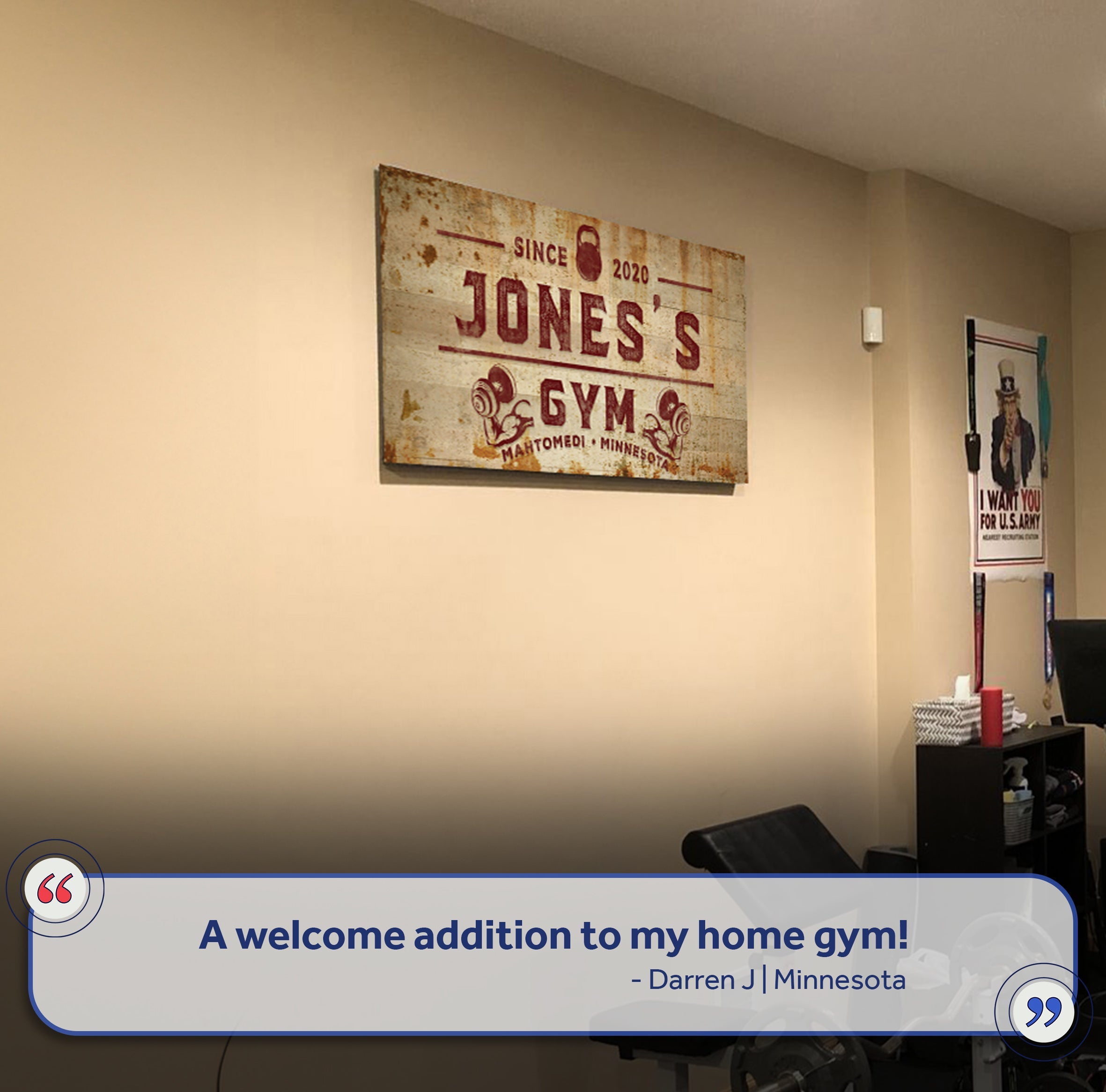 Gym Sign XIV on sale at MyriadMart