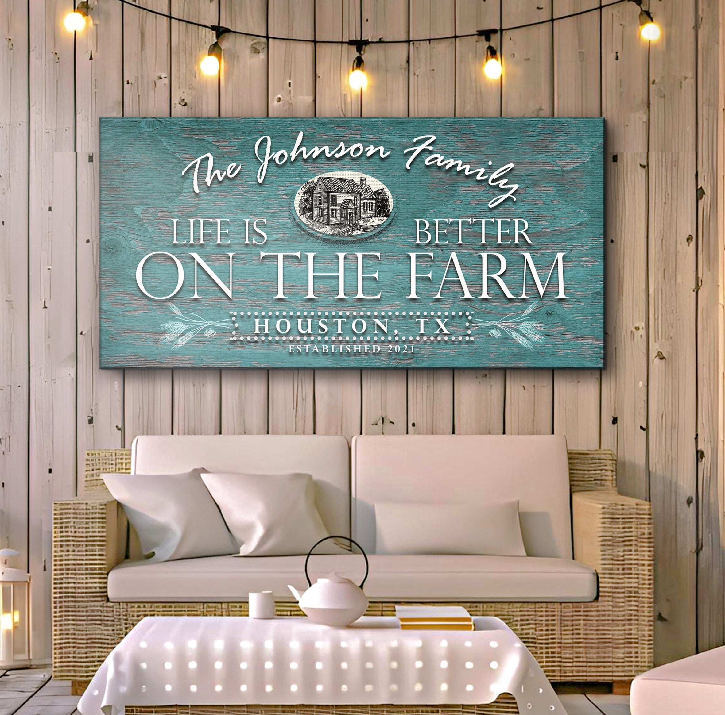 Life Is Better On The Farm Sign VI on sale at MyriadMart