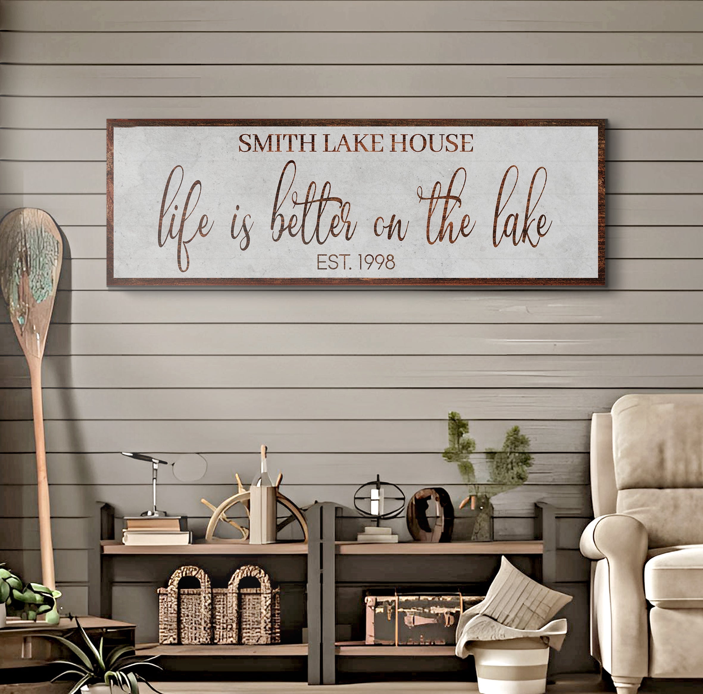 Life Is Better On The Lake Sign II on sale at MyriadMart
