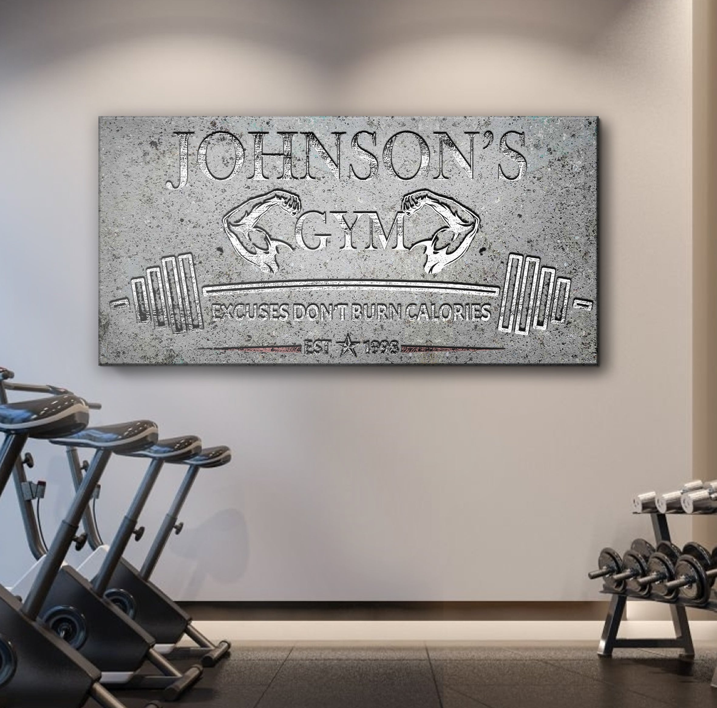 Gym Sign IX on sale at MyriadMart