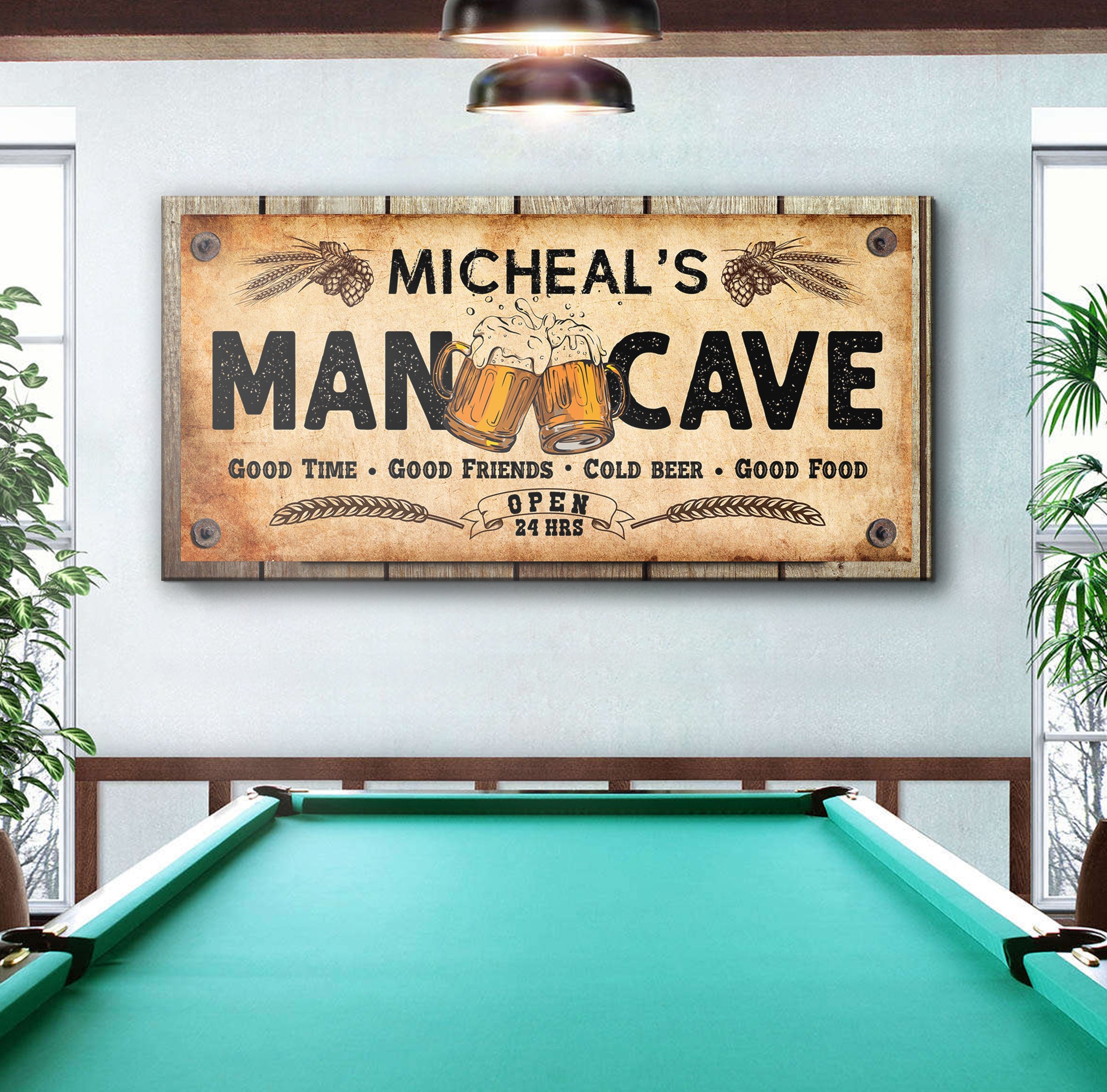Man Cave Sign IV on sale at MyriadMart