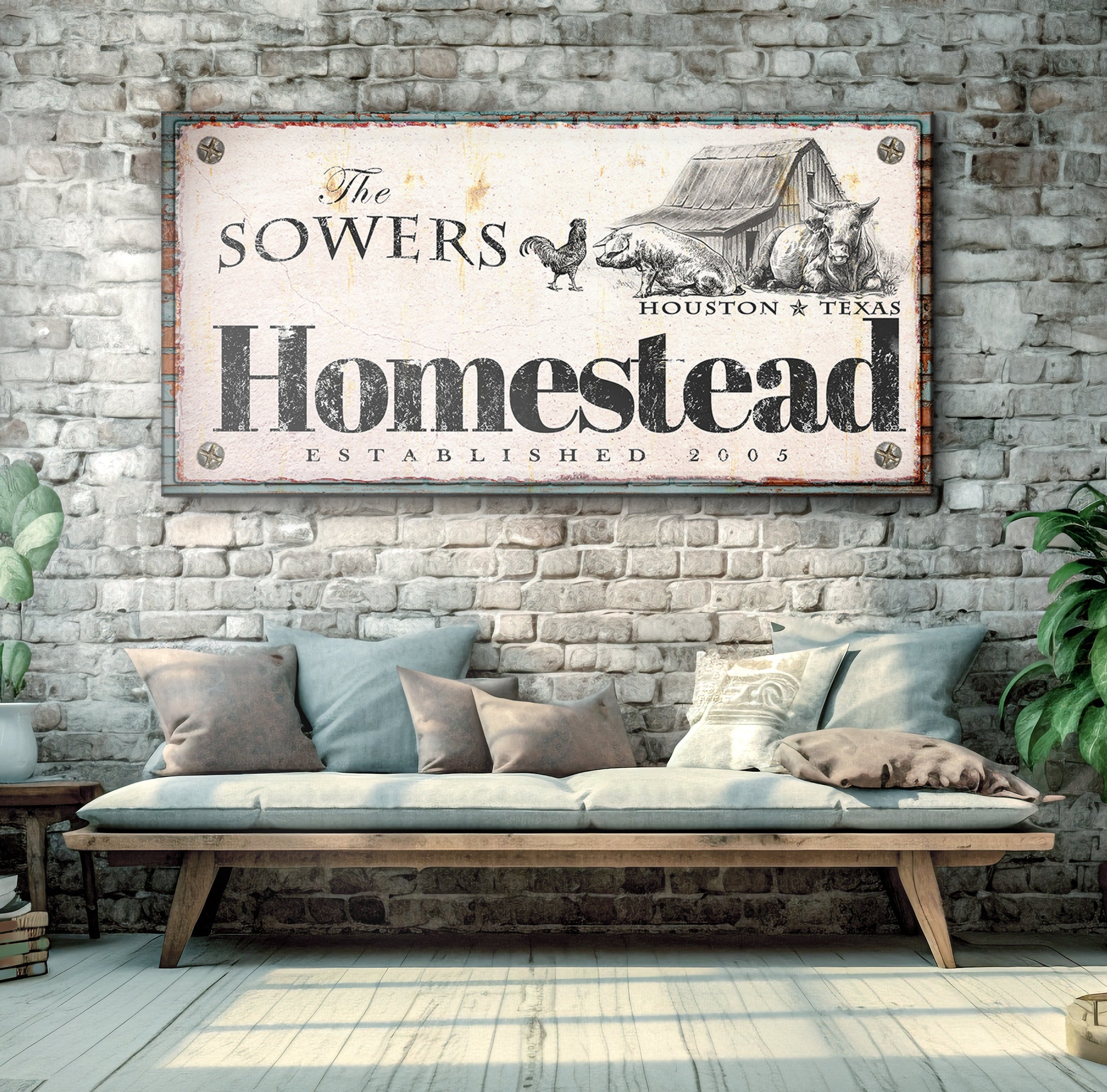 Homestead Sign III on sale at MyriadMart