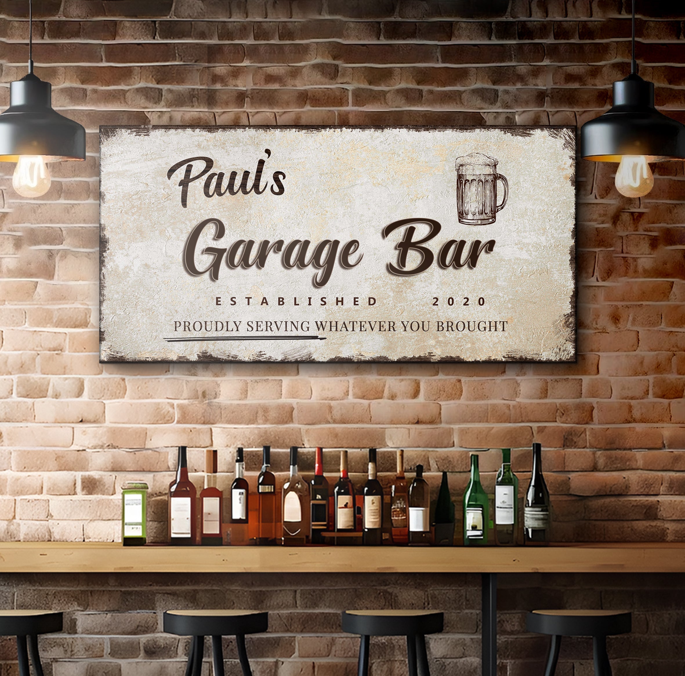 Garage Bar Sign VIII on sale at MyriadMart