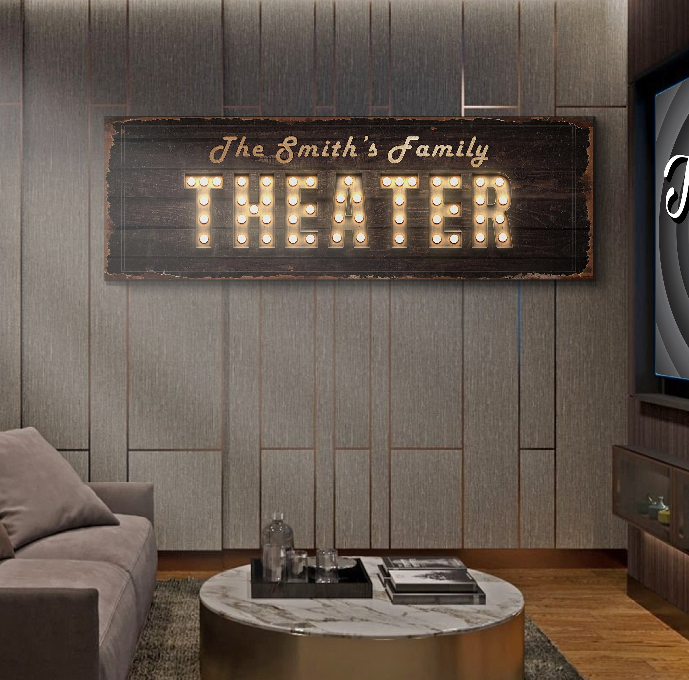 Theater Sign III on sale at MyriadMart