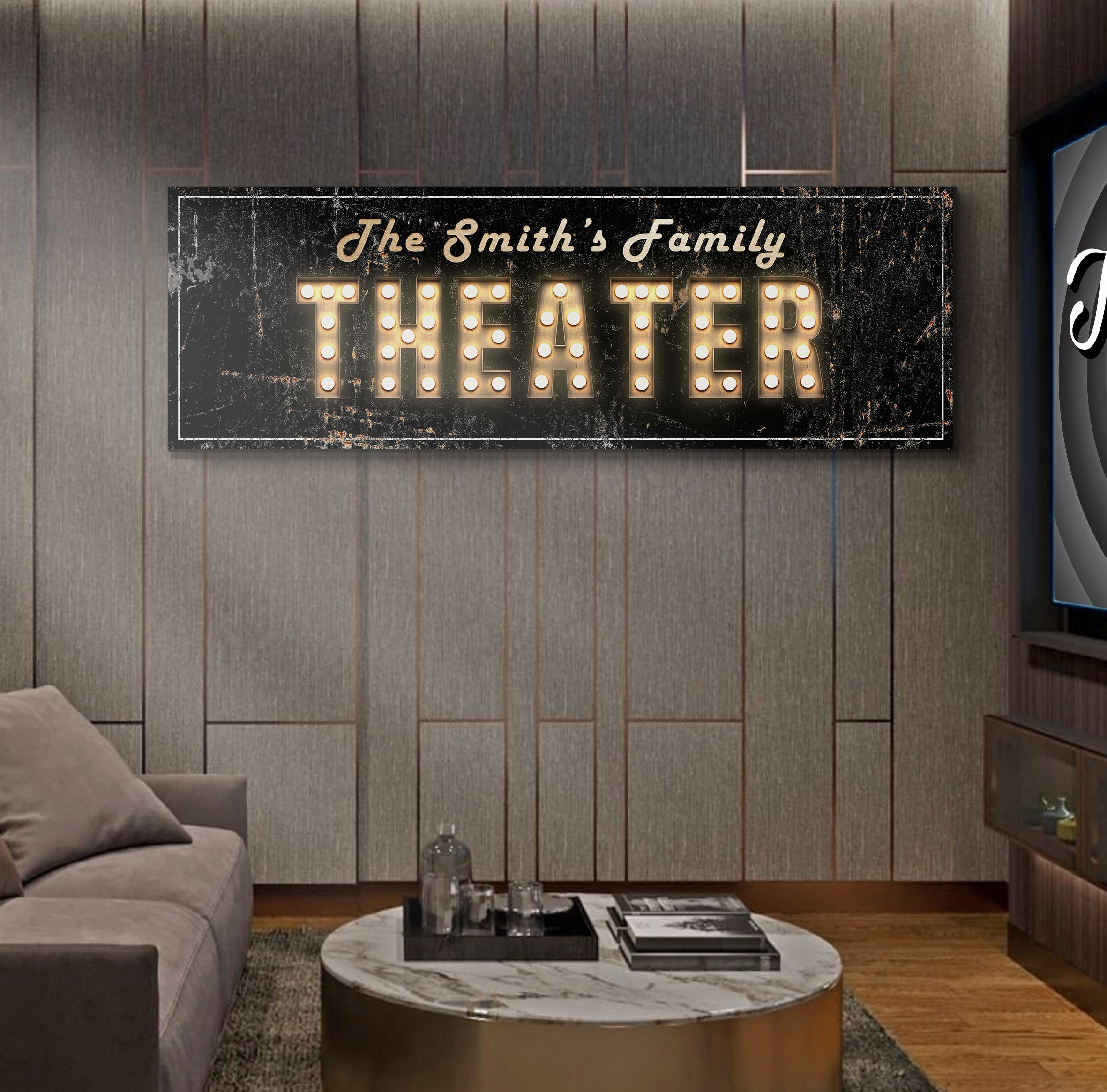 Theater Sign IV on sale at MyriadMart