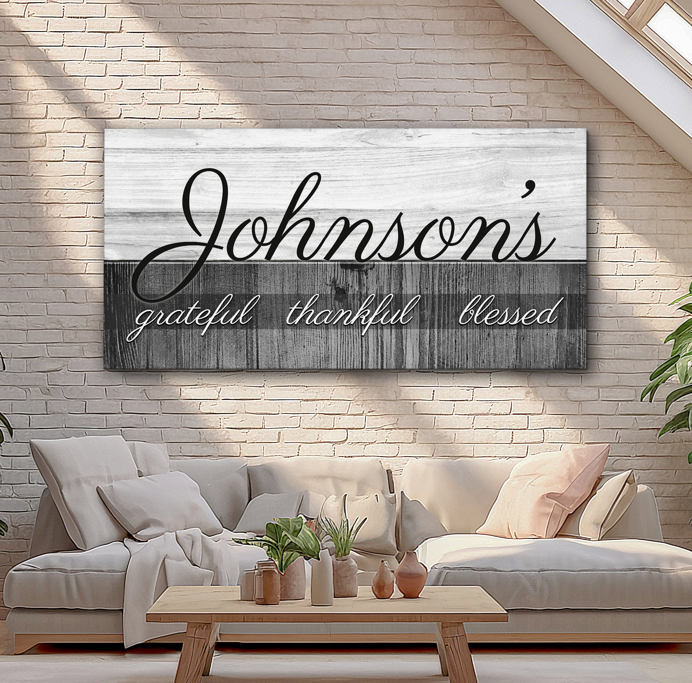 Family Grateful Sign on sale at MyriadMart