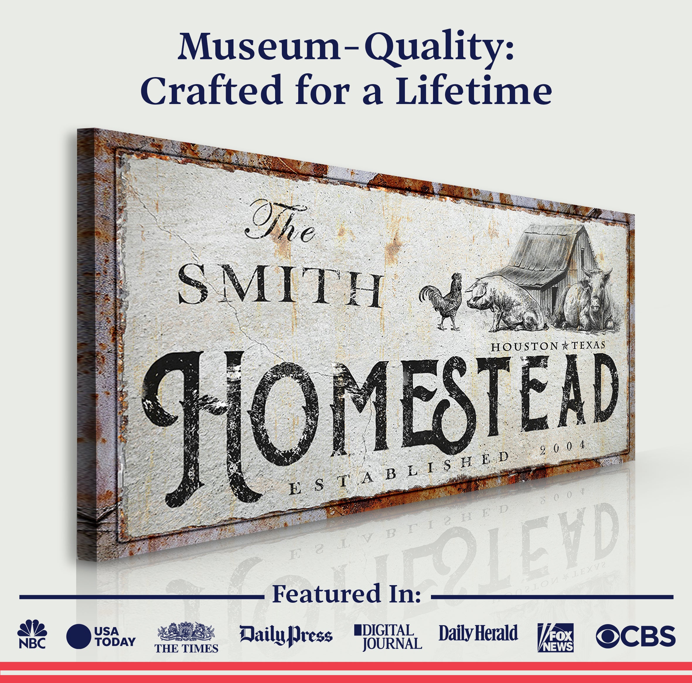 Homestead Sign on sale at MyriadMart