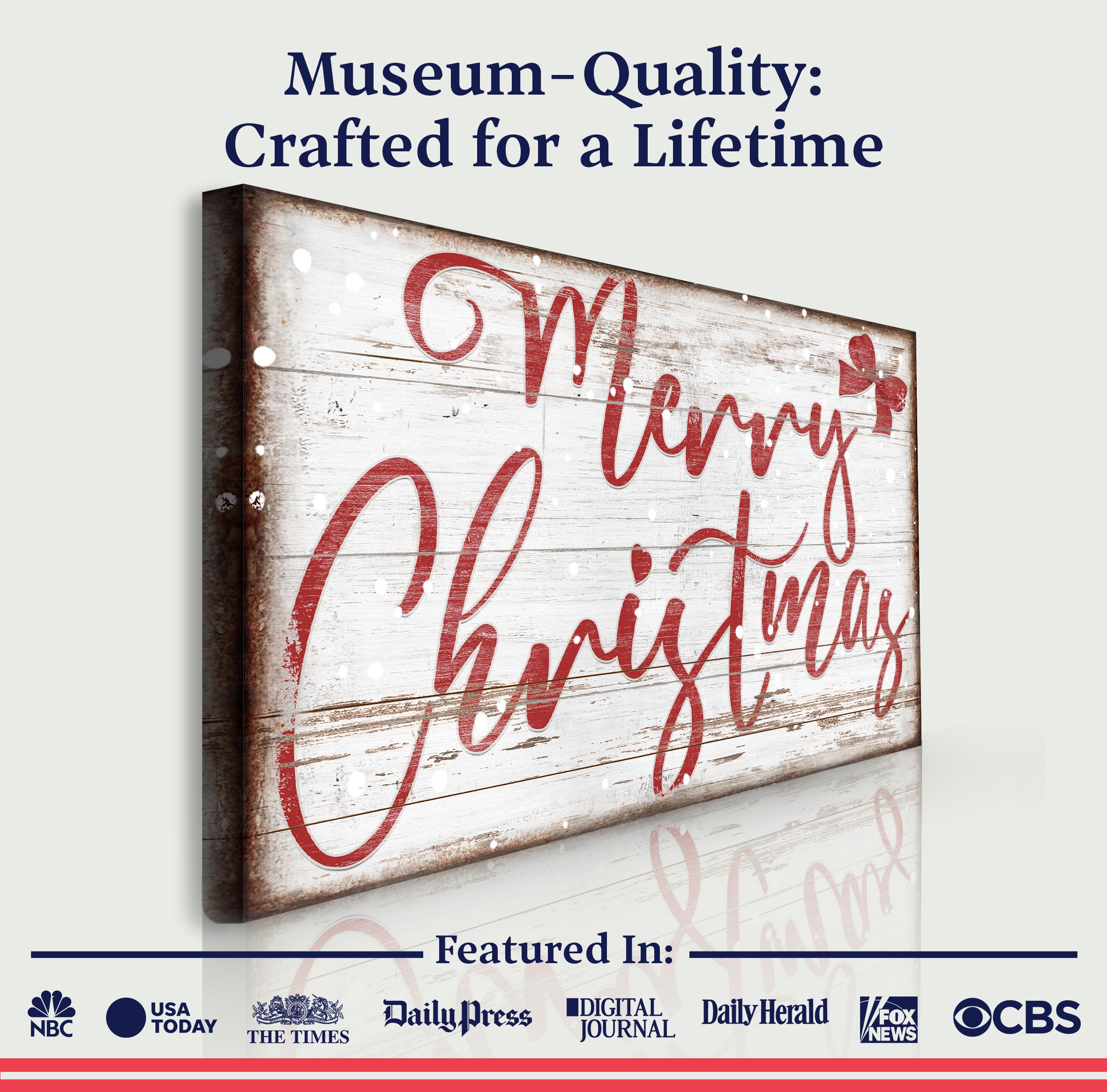 Merry Christmas Sign X on sale at MyriadMart