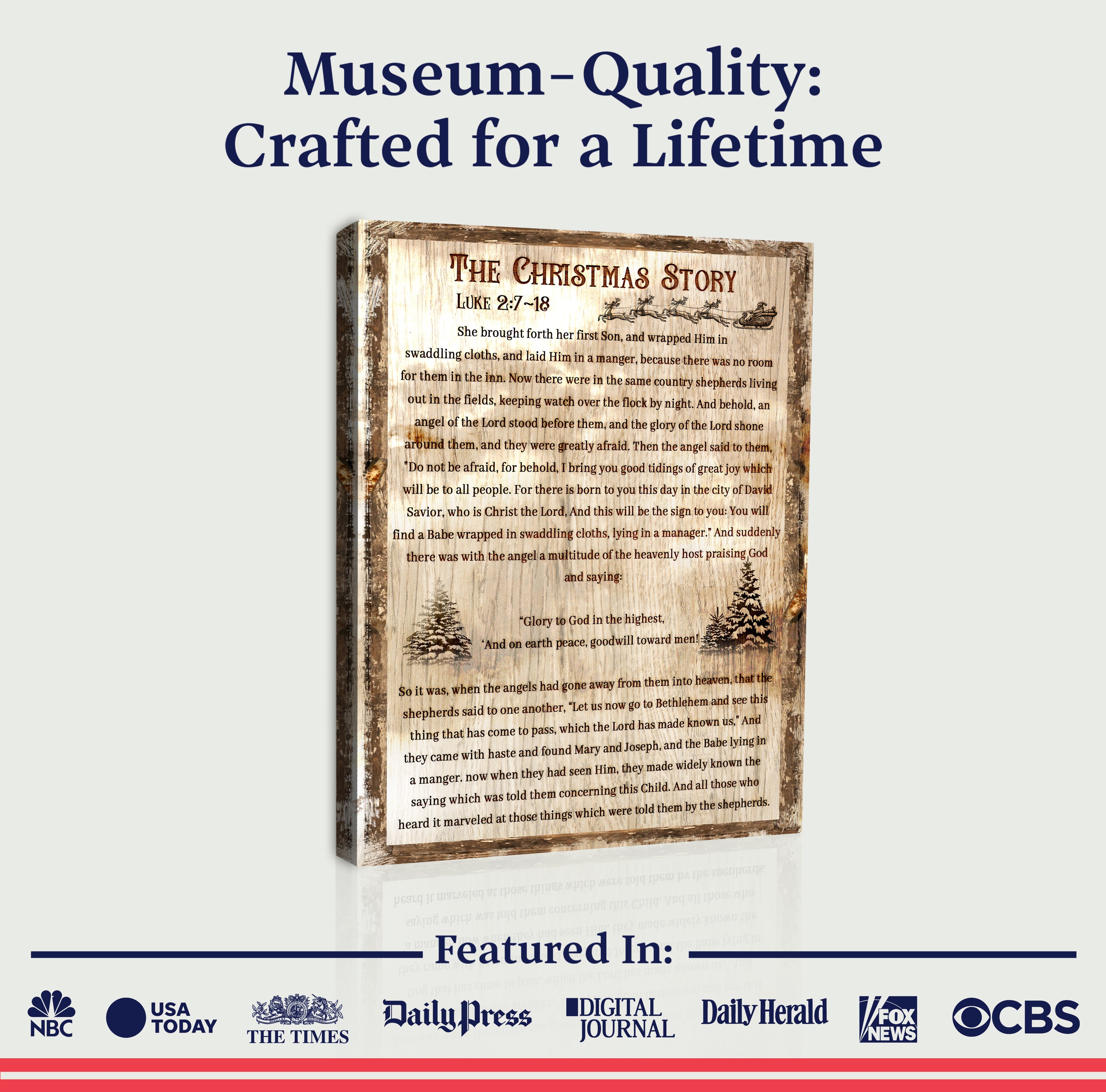 The Christmas Story Sign II on sale at MyriadMart