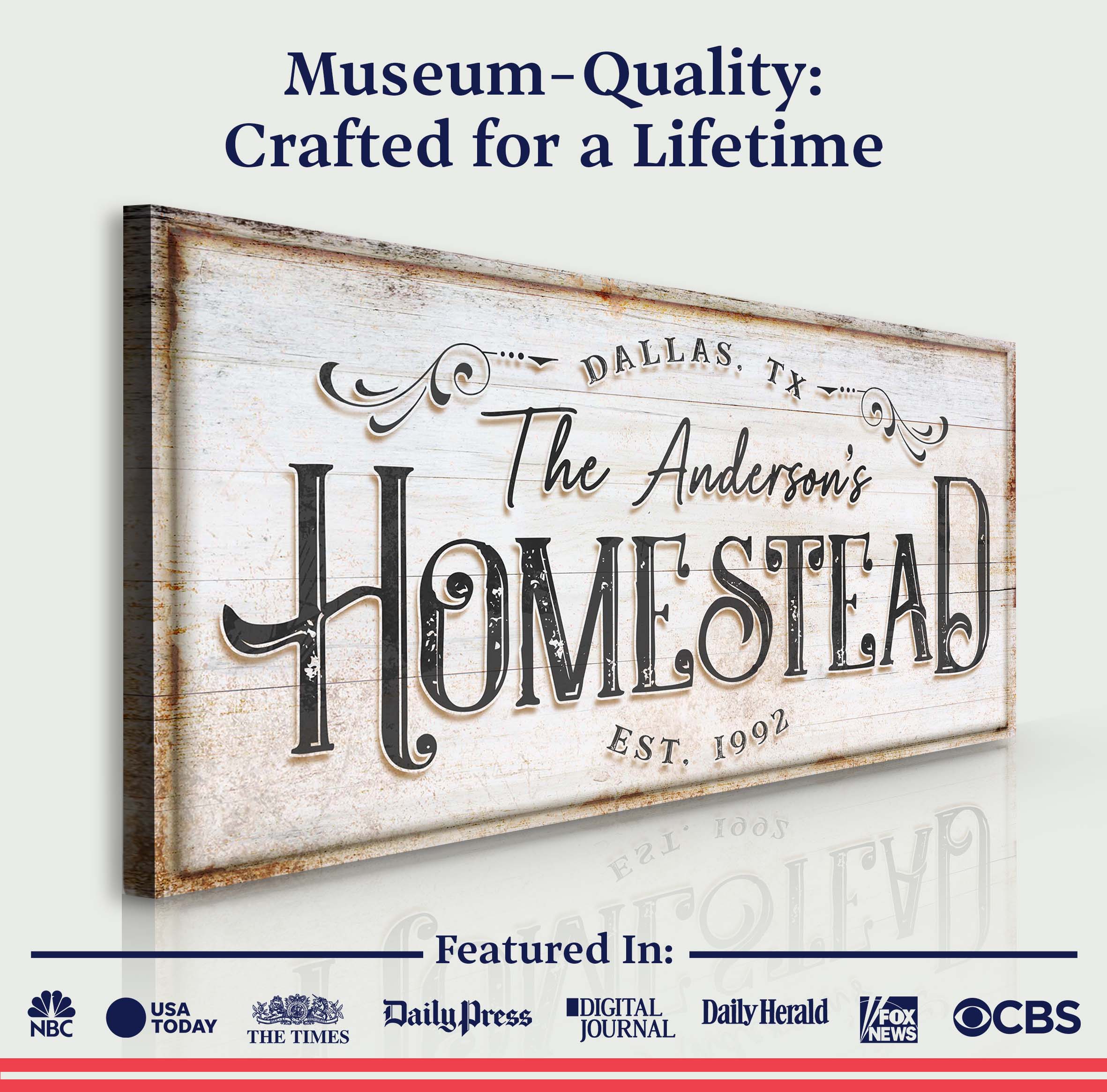 Homestead Sign VII on sale at MyriadMart
