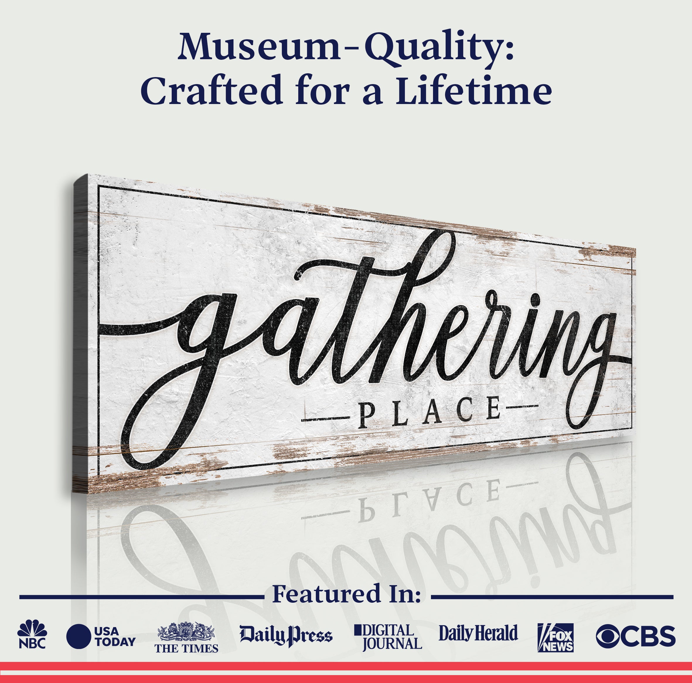Family Gathering Place Sign II on sale at MyriadMart