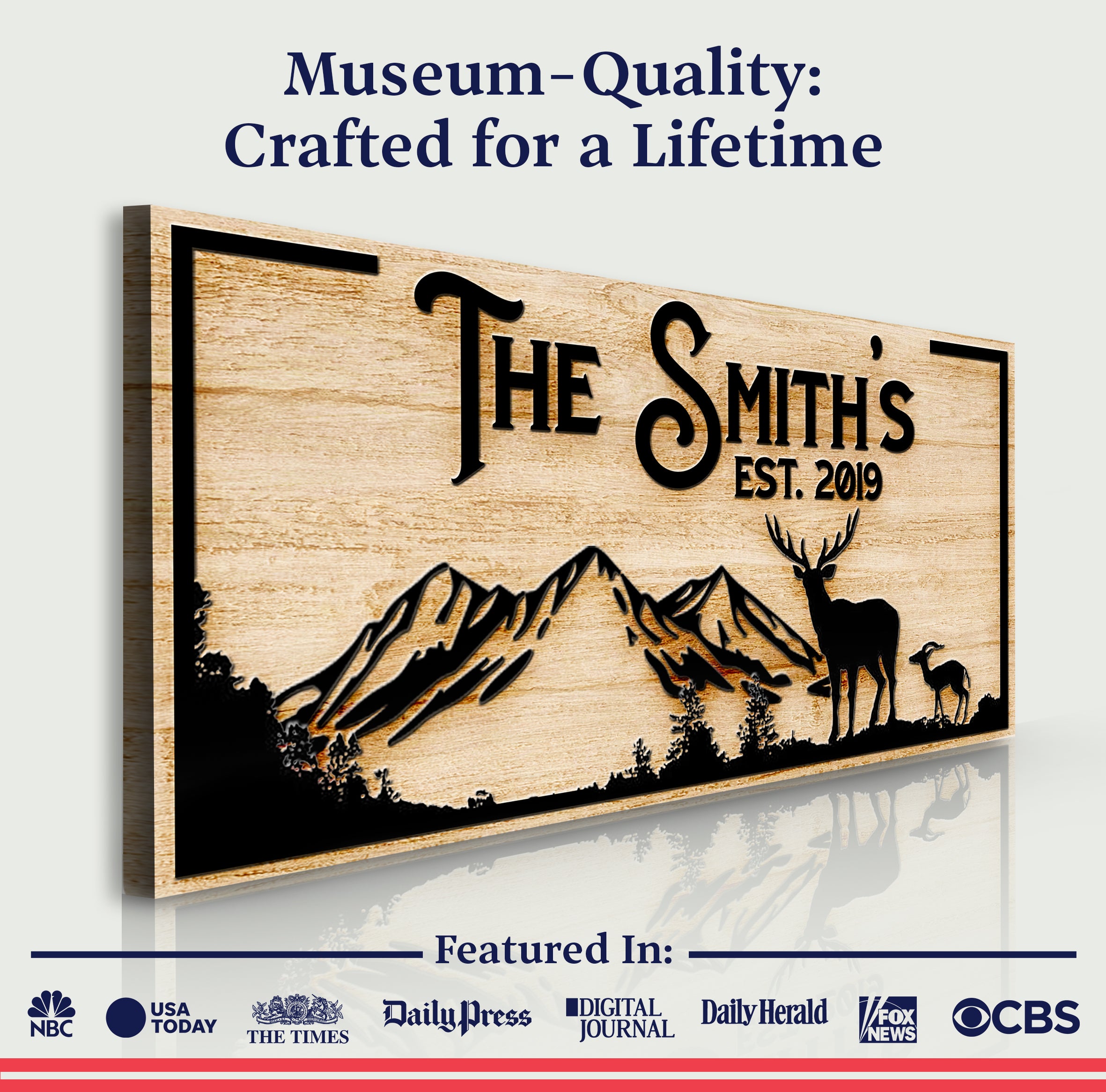 Family Mountain Sign II on sale at MyriadMart