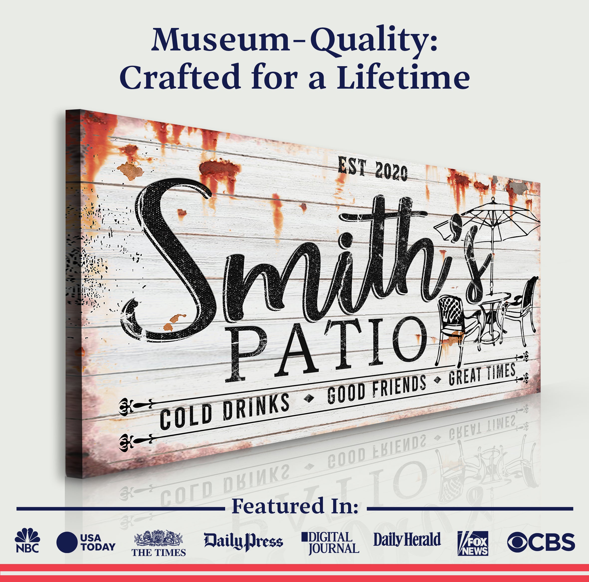 Family Patio Sign II on sale at MyriadMart