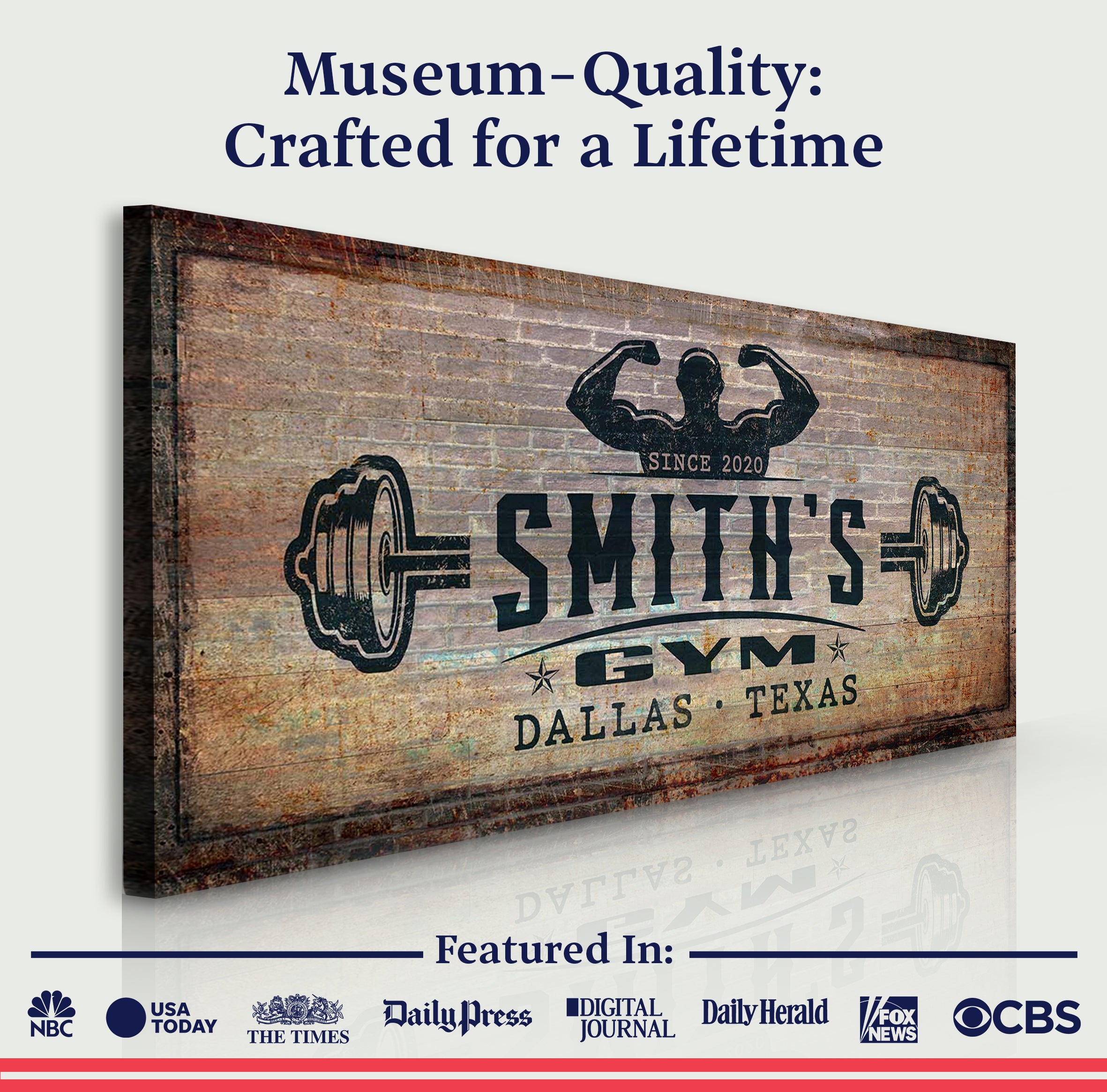 Gym Sign V on sale at MyriadMart