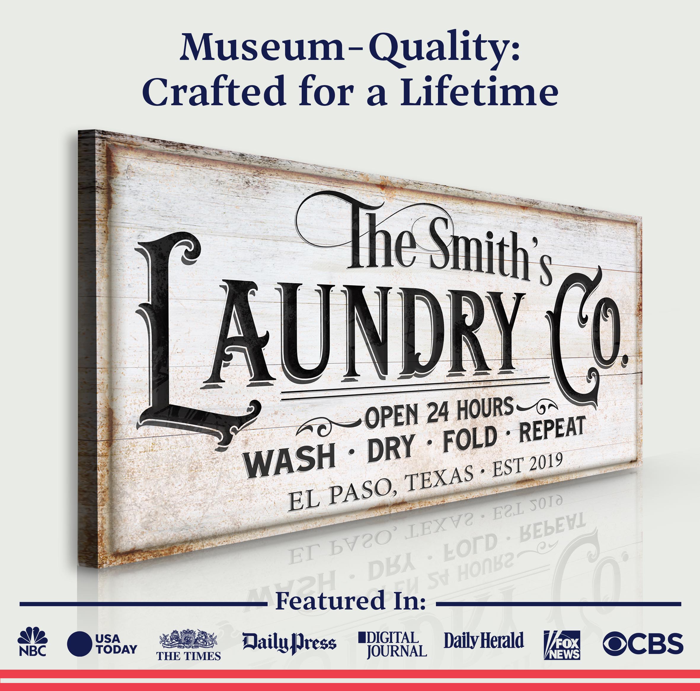 The Laundry Room Sign IX on sale at MyriadMart