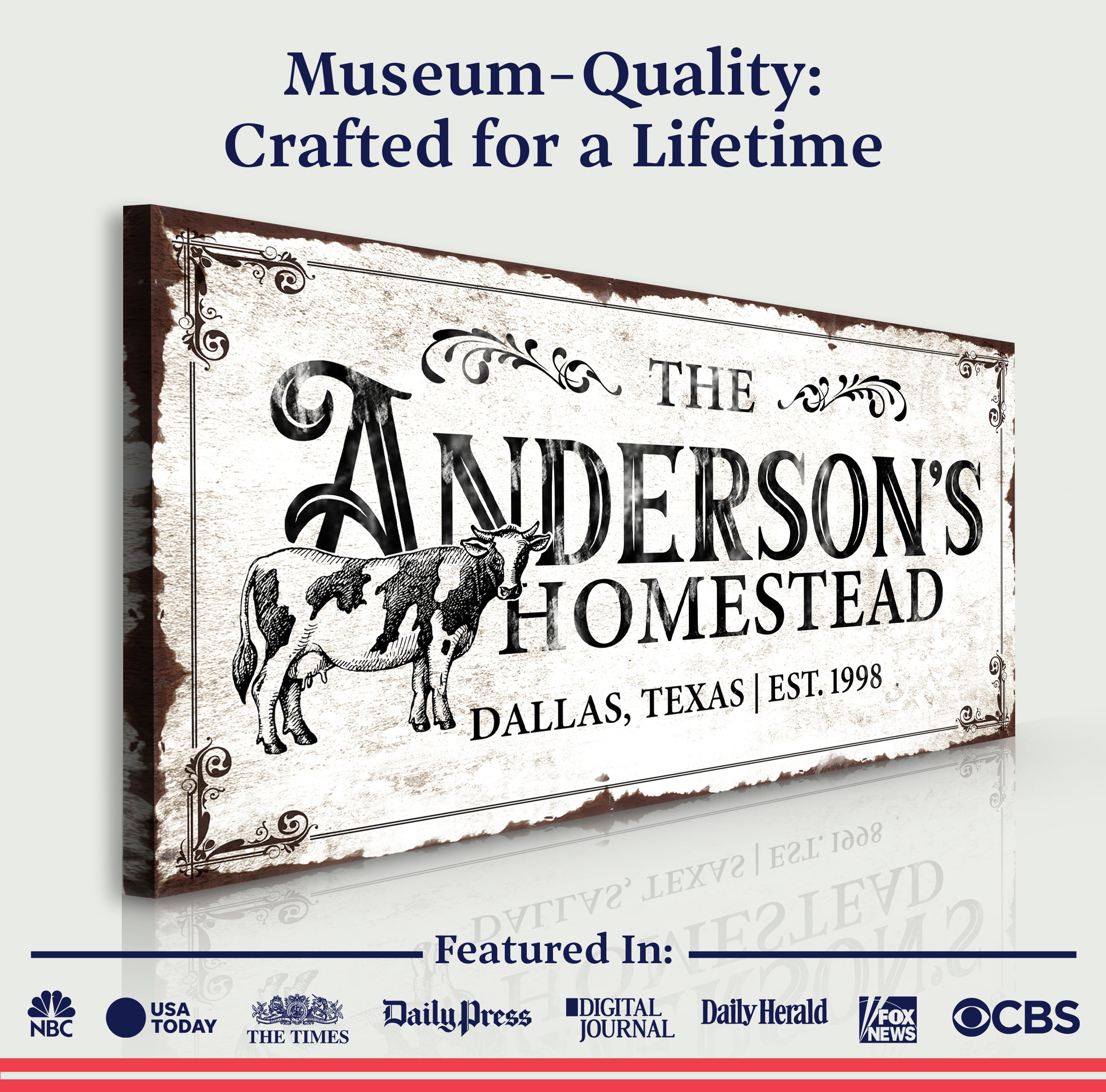 Homestead Sign IX on sale at MyriadMart