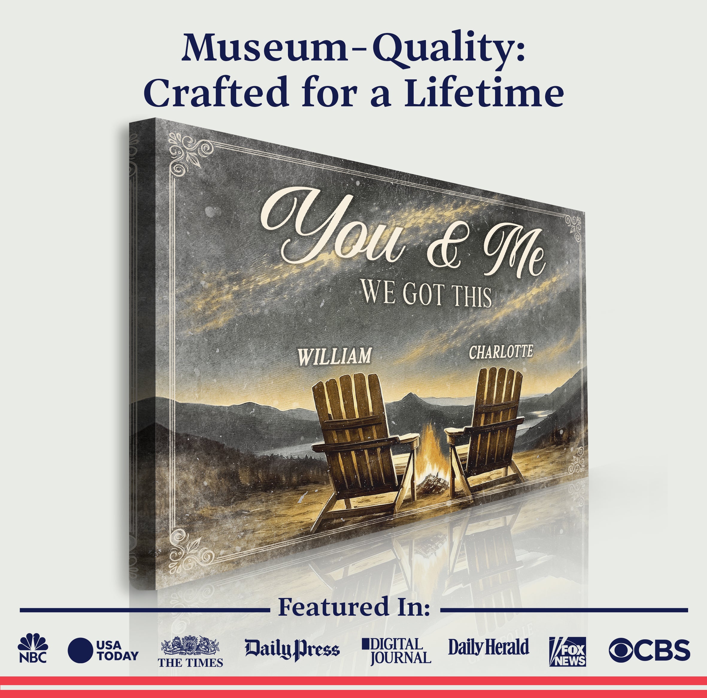Camping Themed We Got This Couple Sign on sale at MyriadMart