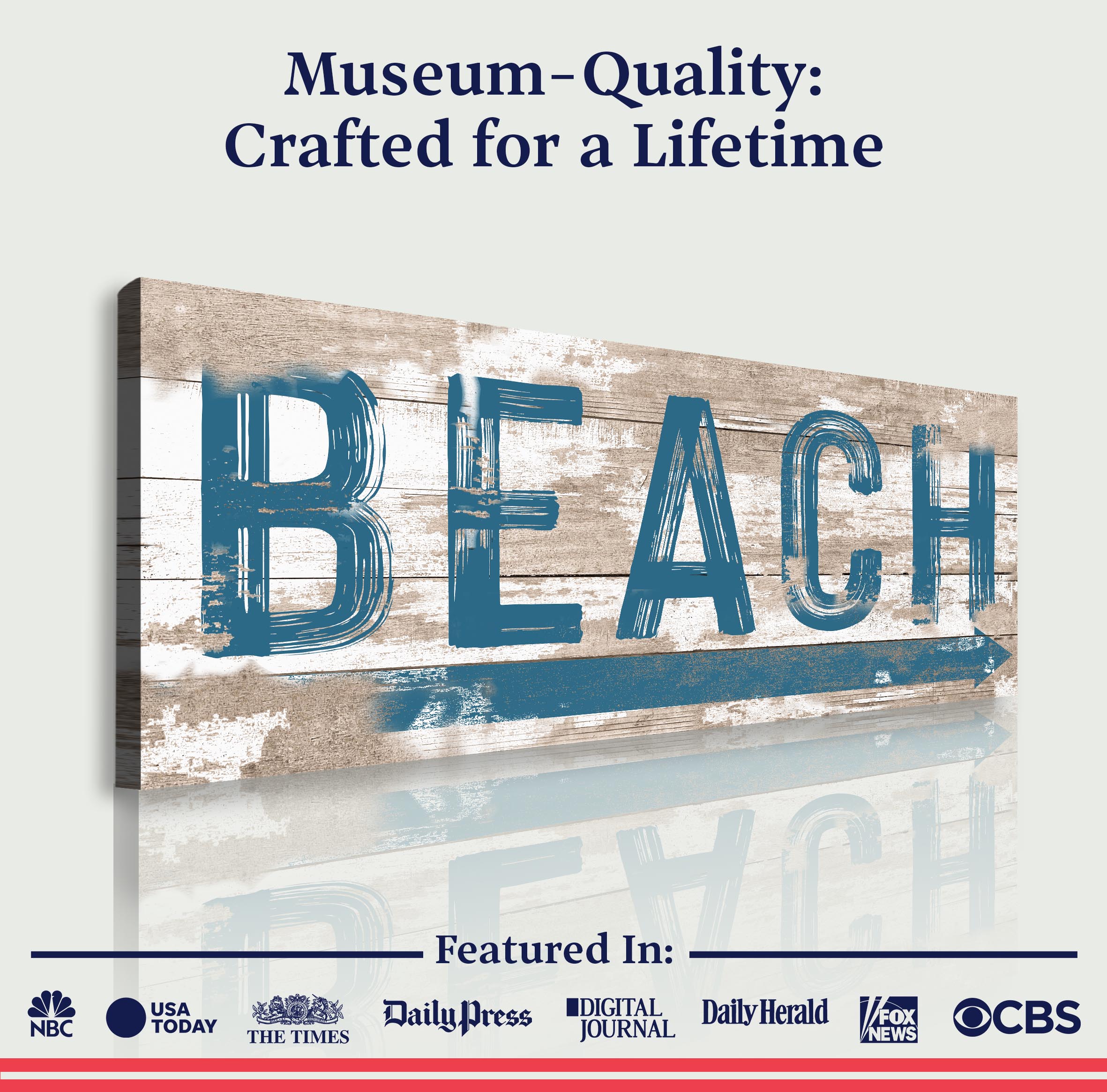 Beach House Sign V on sale at MyriadMart