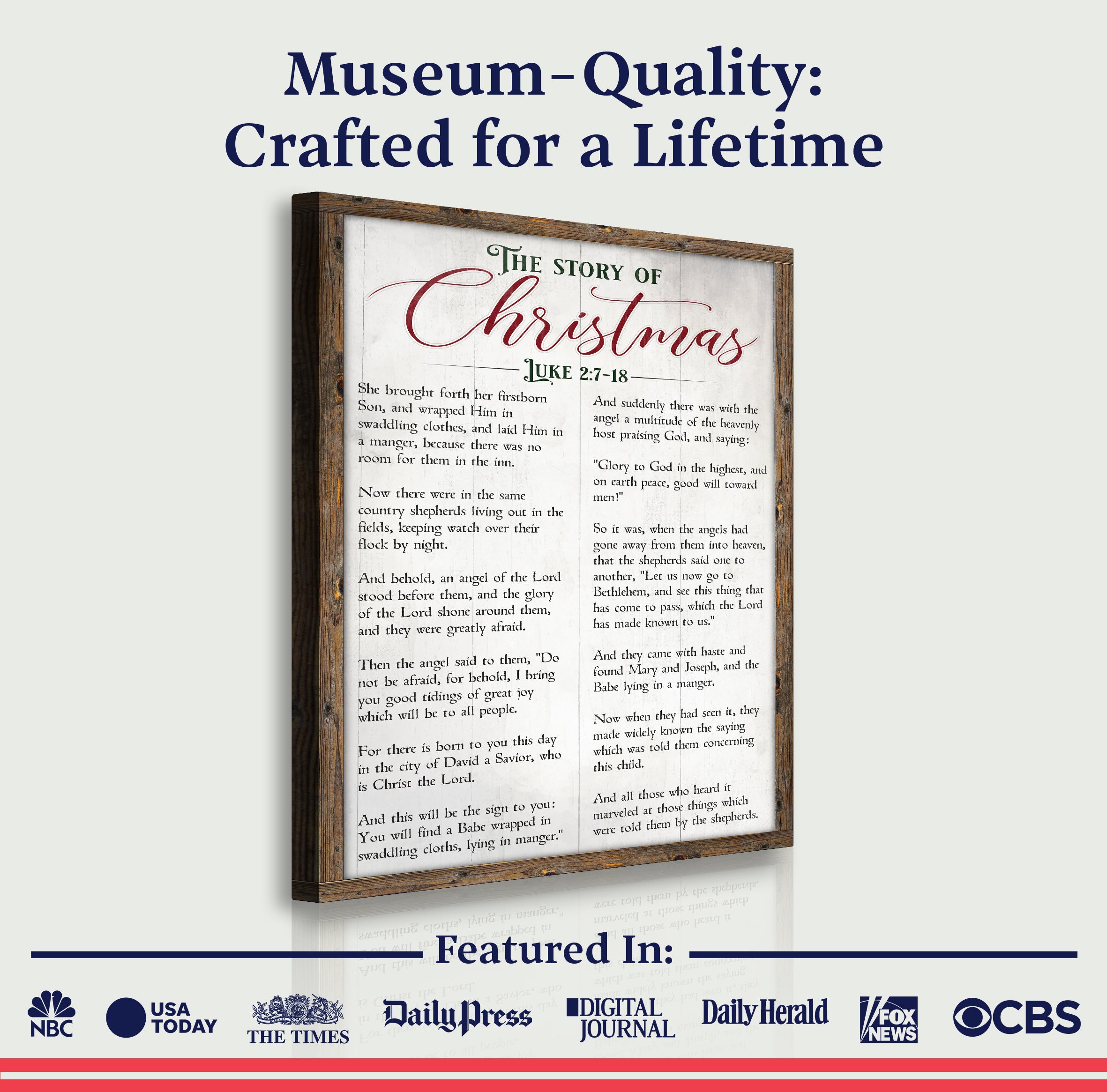 The Christmas Story Sign III on sale at MyriadMart