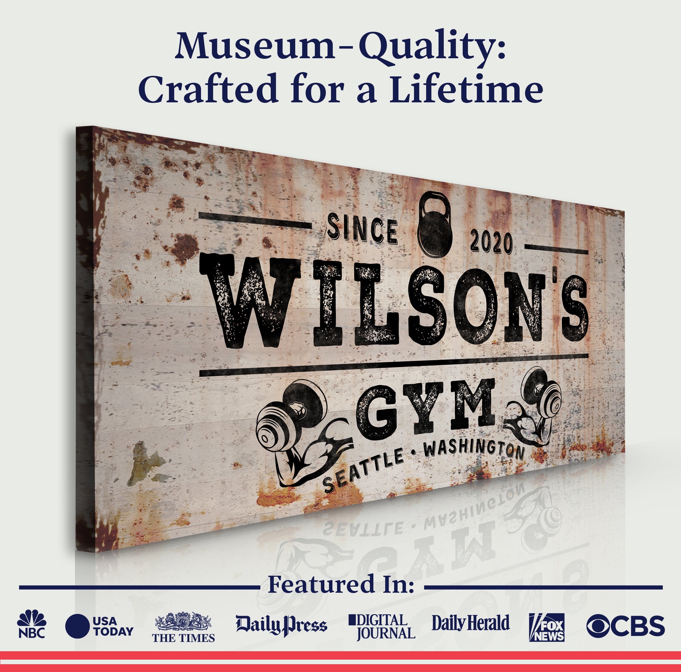 Gym Sign VI on sale at MyriadMart